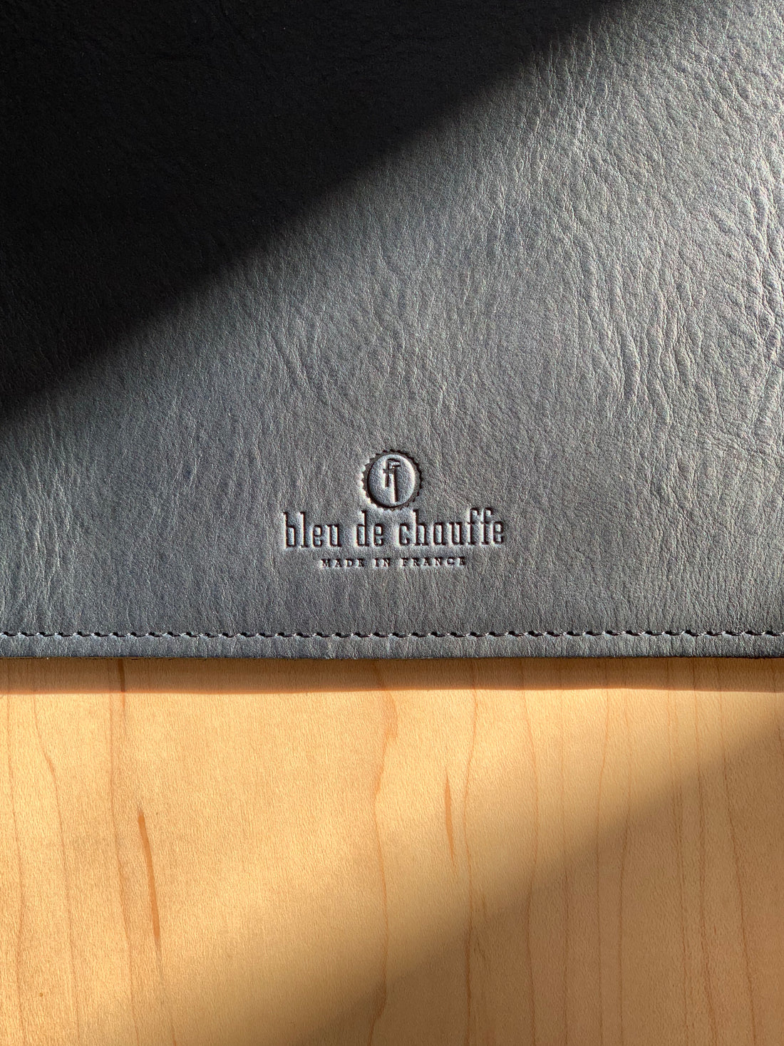 BLEU DE CHAUFFE HANDMADE IN FRANCE LAPTOP SLEEVE LEATHER