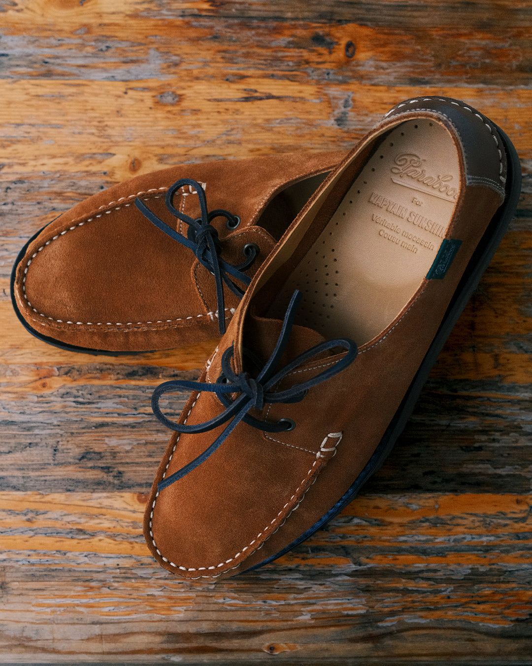 Kaptain Sunshine x Paraboot | Domingue Moccasin