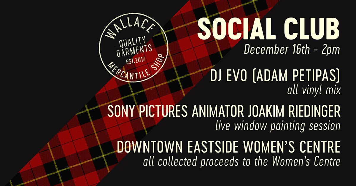 WALLACE SOCIAL CLUB HOLIDAY EDITION
