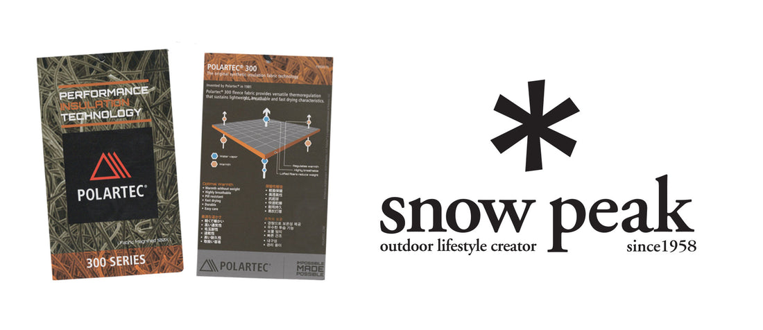 snow peak polartec technical fabric logo