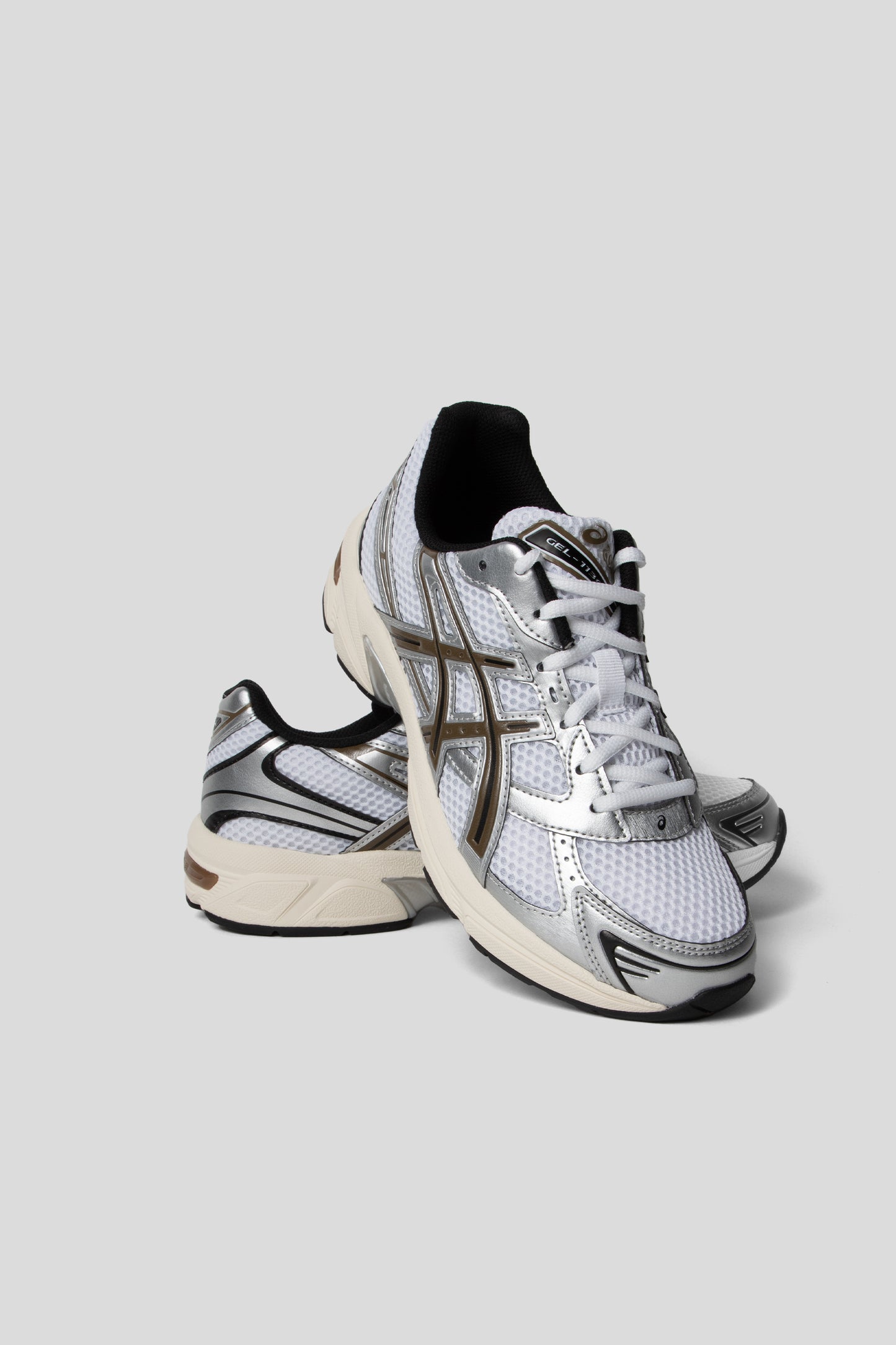 Asics Gel-1130 in White and Clay Canyon