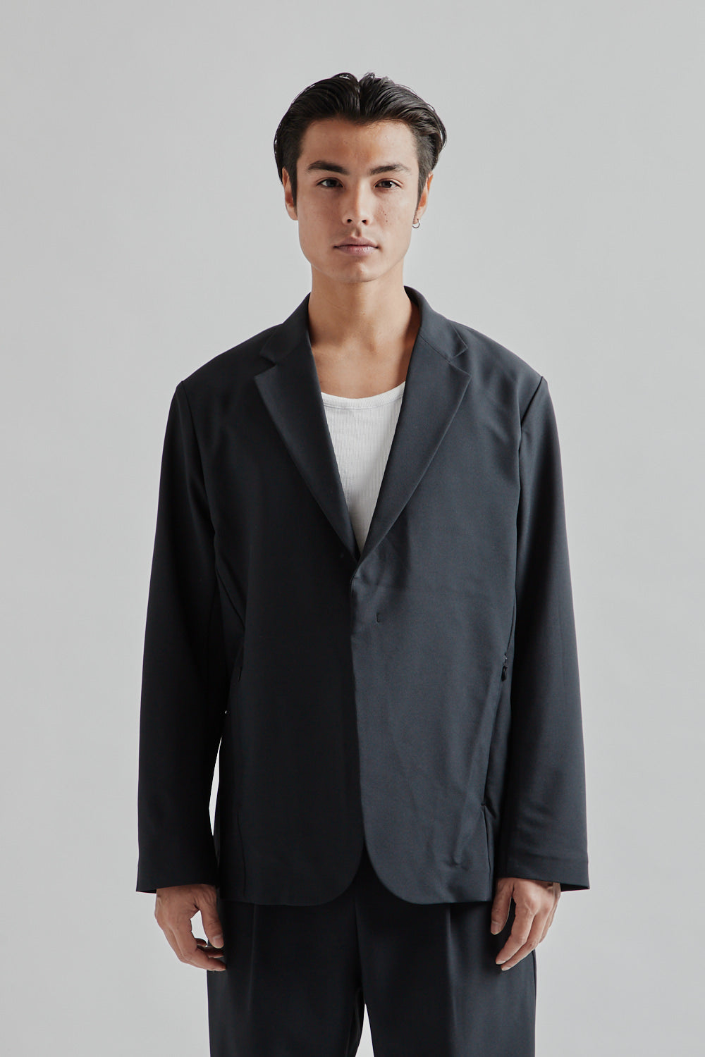 Tech Tailored Jacket - Black