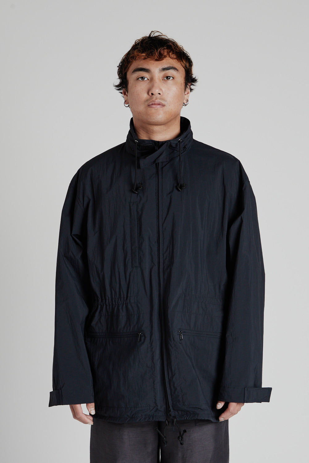 Travel Nylon Packable Jacket - Black - Wallace Mercantile Shop