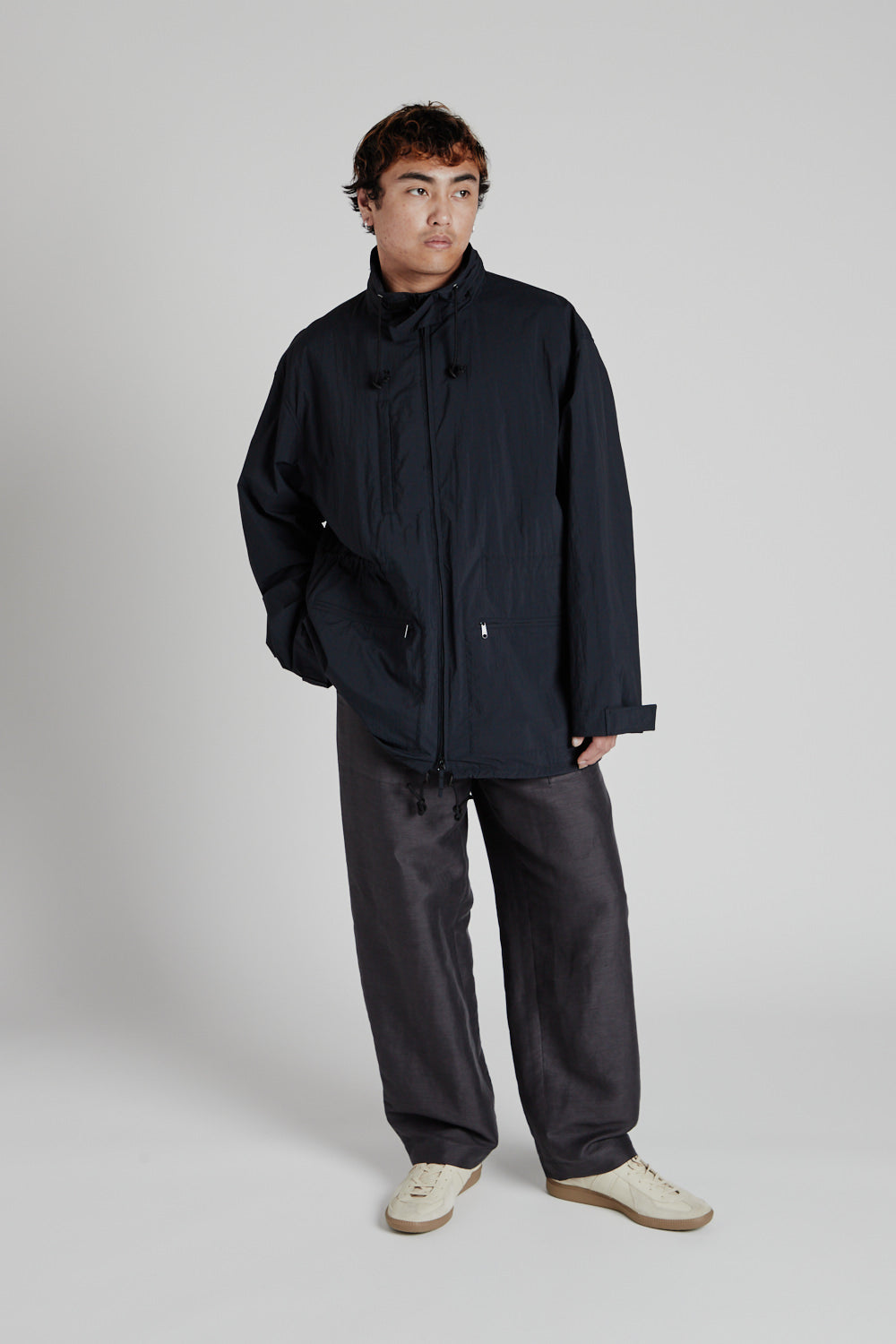Travel Nylon Packable Jacket - Black - Wallace Mercantile Shop
