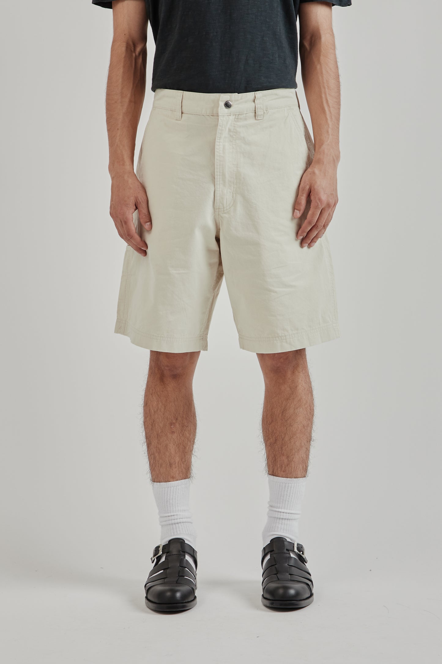 Adsum SS25 Cil Short Cotton Khaki 2