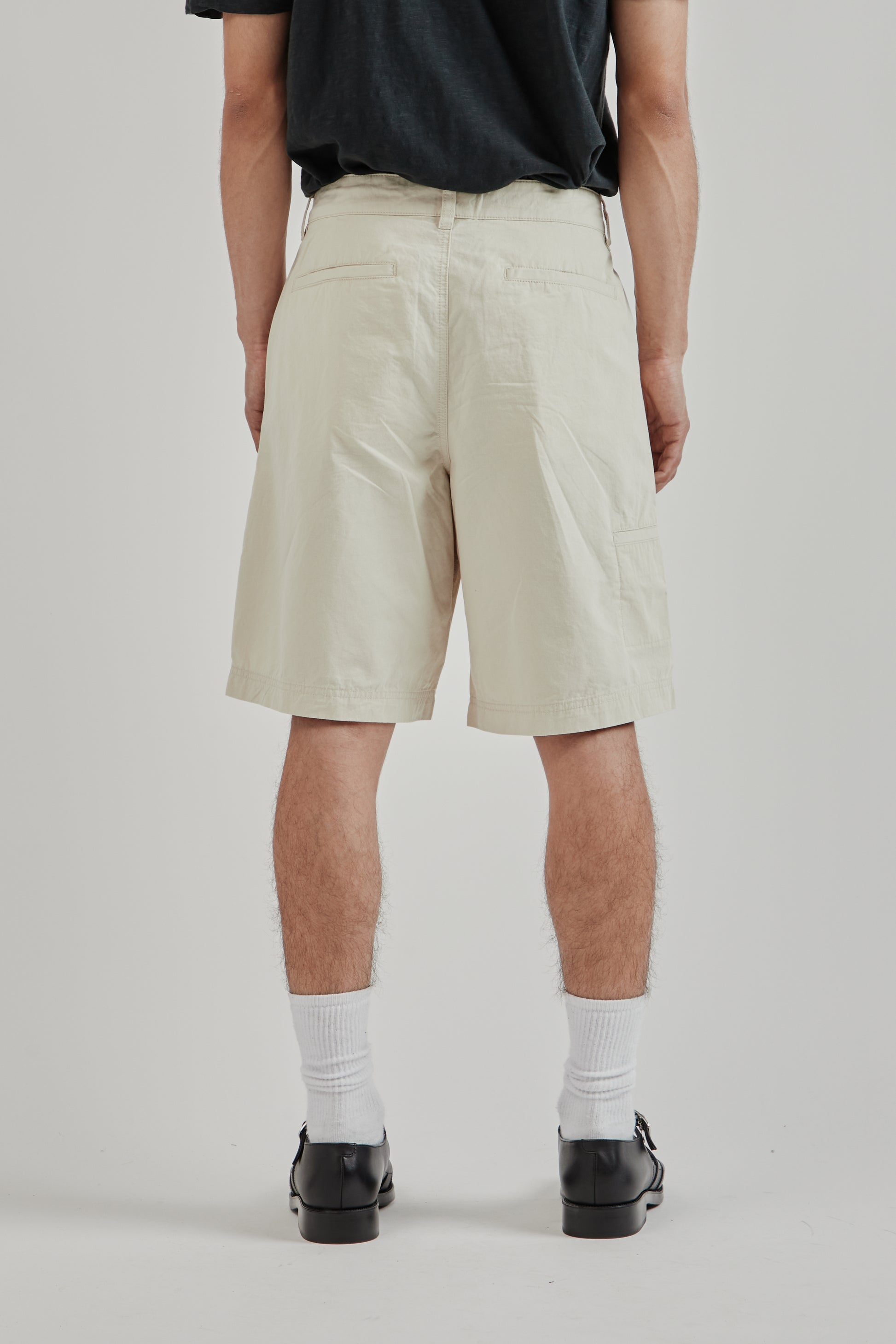 Adsum SS25 Cil Short Cotton Khaki 4