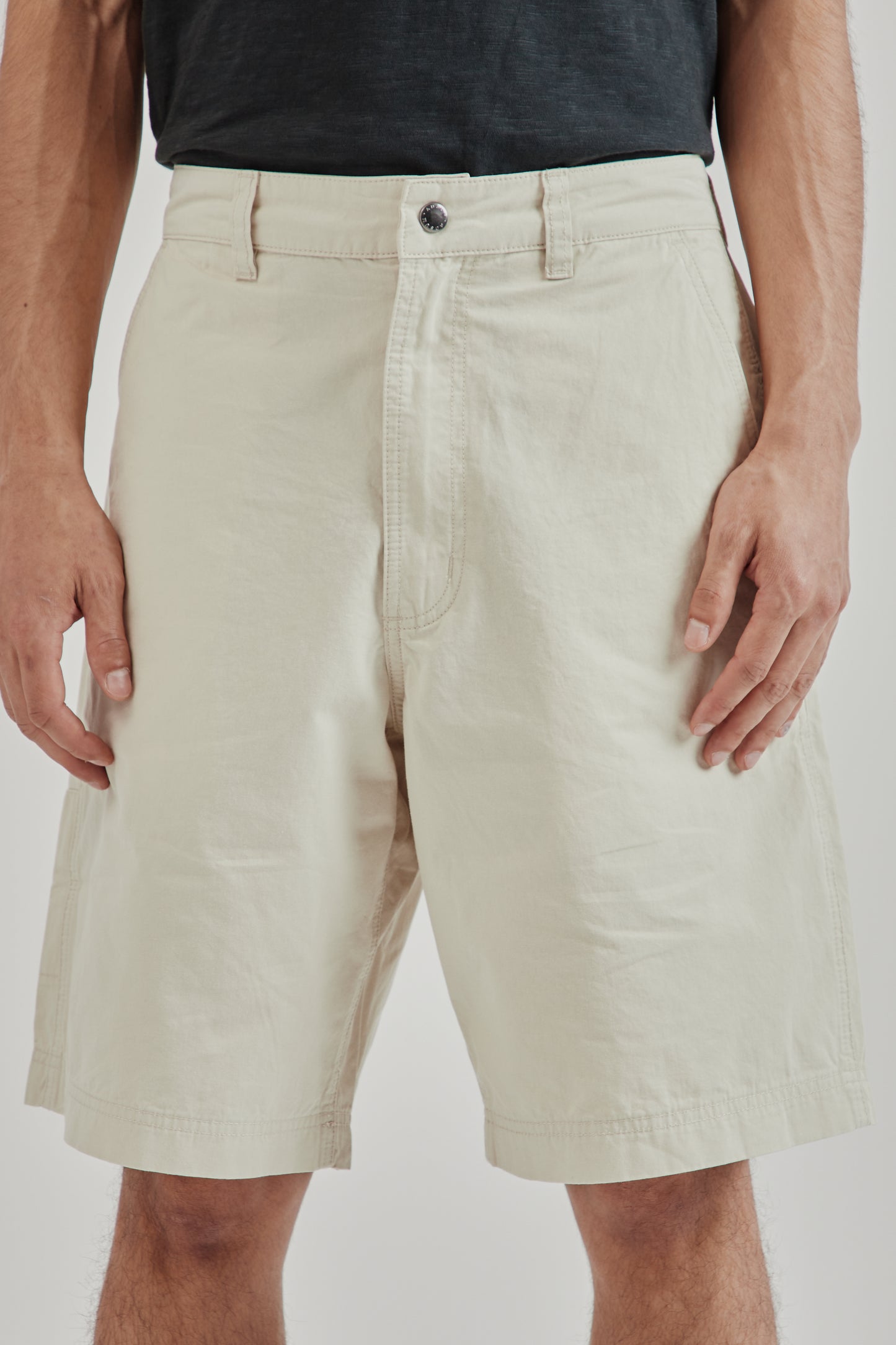 Adsum SS25 Cil Short Cotton Khaki 6