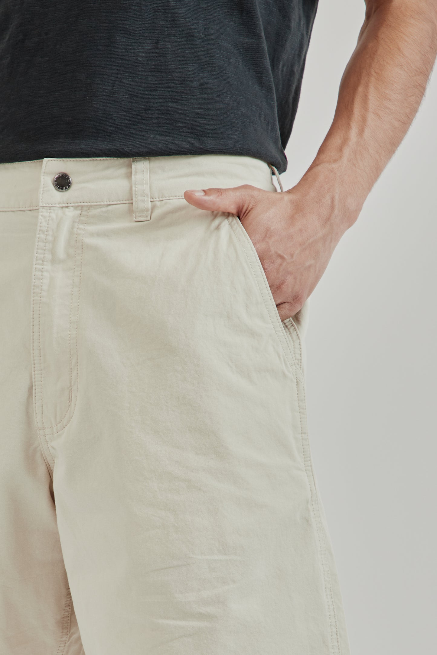 Adsum SS25 Cil Short Cotton Khaki 7