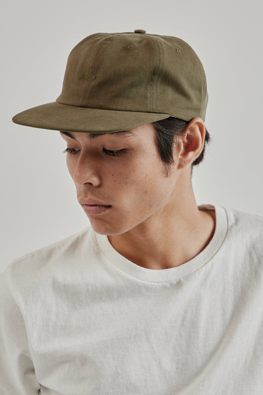 Adsum SS25 Classic Logo Hat Olive 1