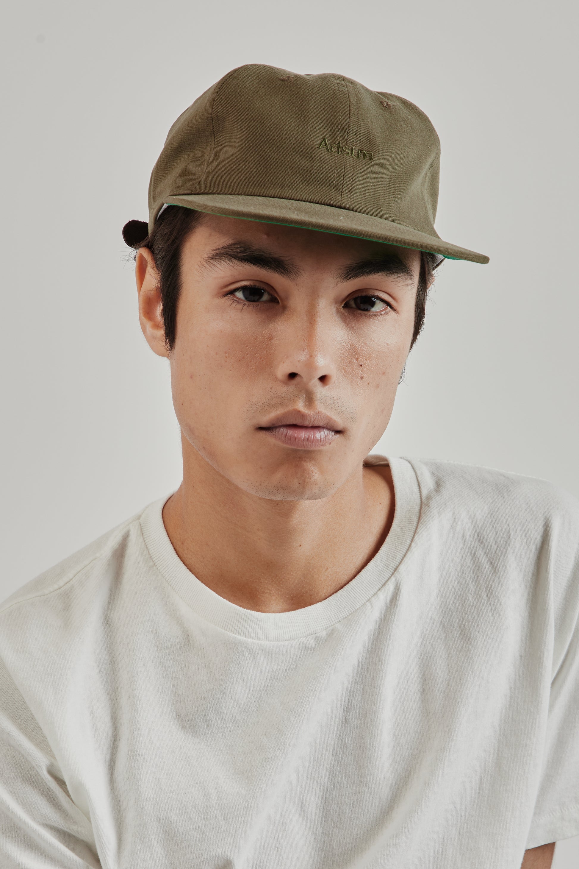 Adsum SS25 Classic Logo Hat Olive 2