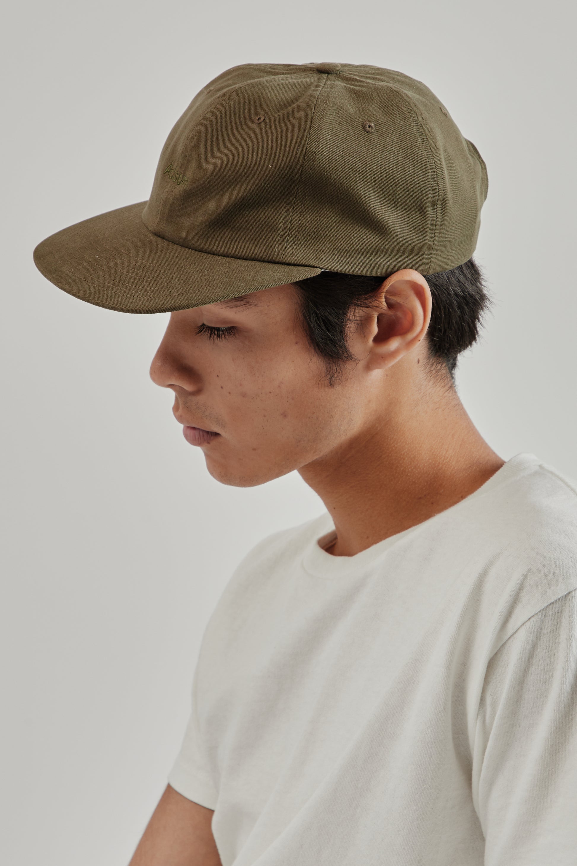 Adsum SS25 Classic Logo Hat Olive 3