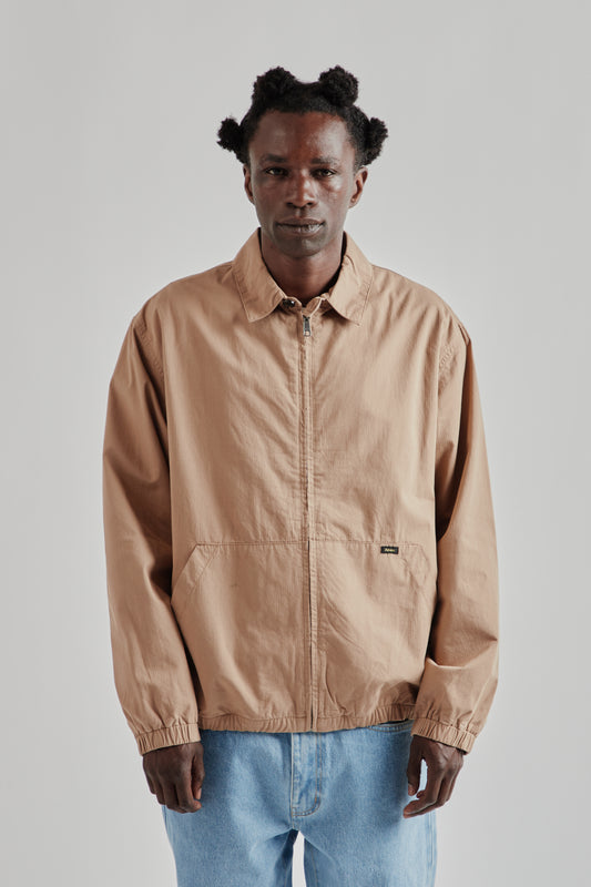 Adsum SS25 Crew Jacket Brown 2