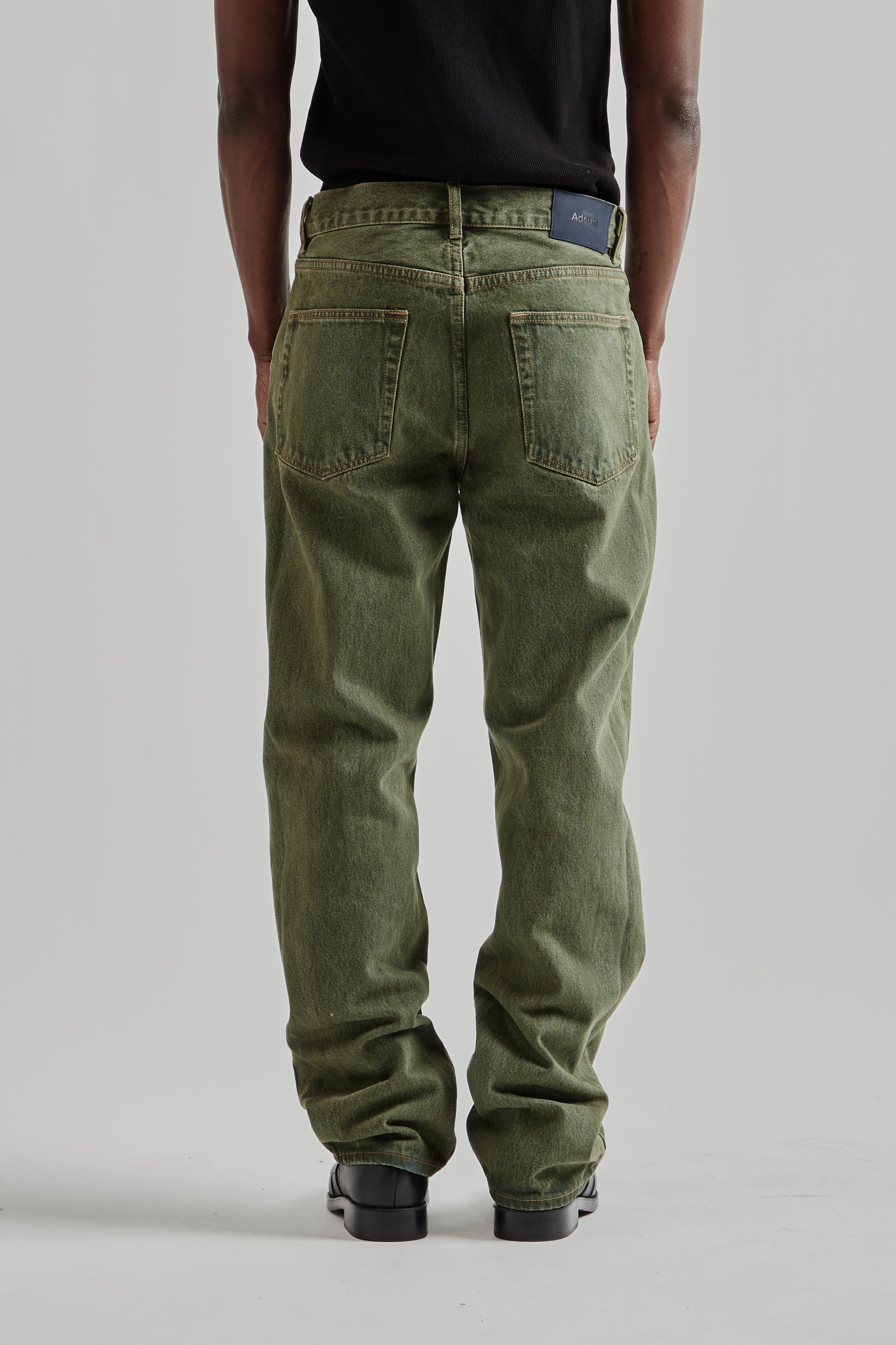 Adsum SS25 Relaxed Fit OD Denim OD Green 4