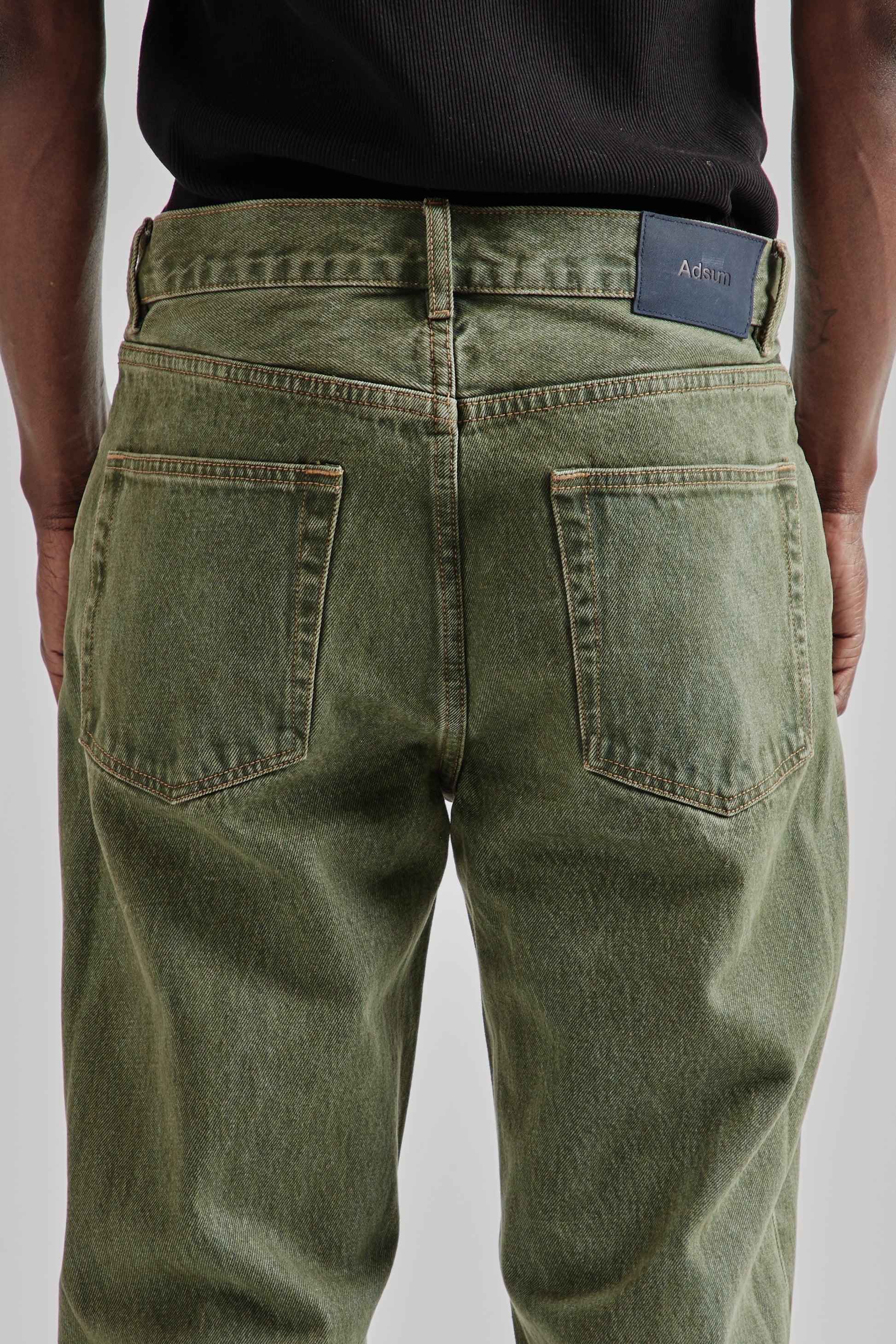 Adsum SS25 Relaxed Fit OD Denim OD Green 5