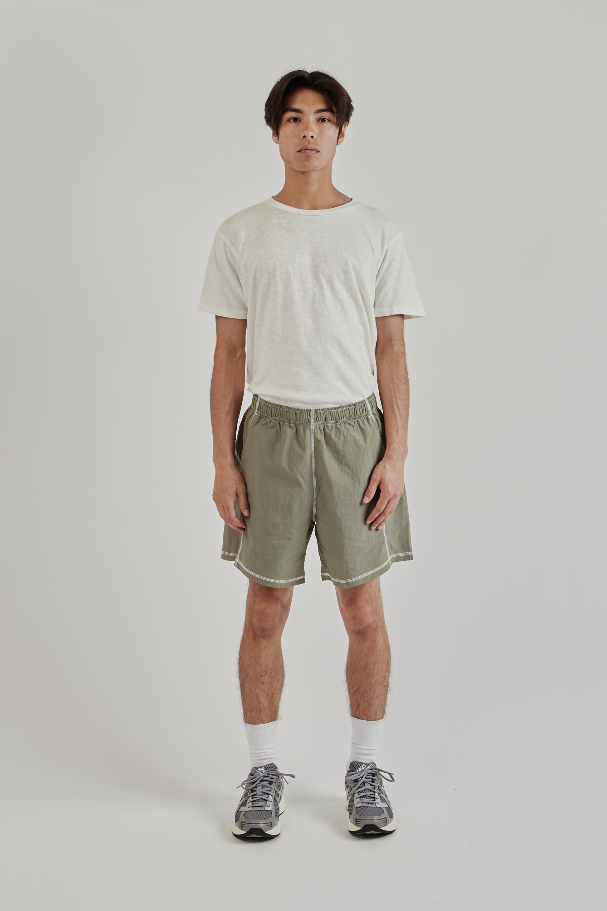 Adsum SS25 Seam Short Nylon Sage 1