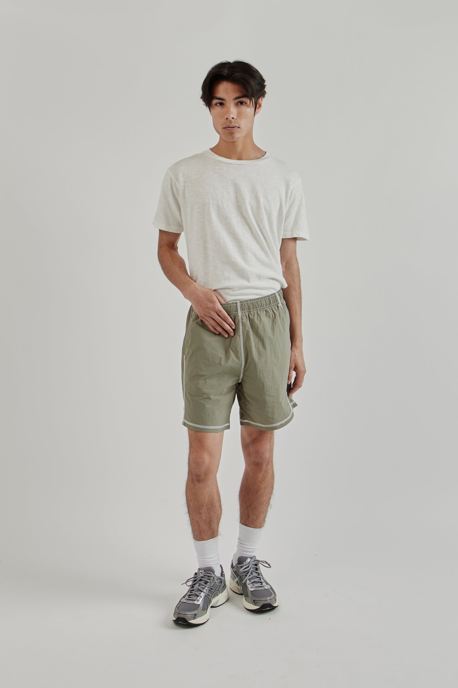 Adsum SS25 Seam Short Nylon Sage 10