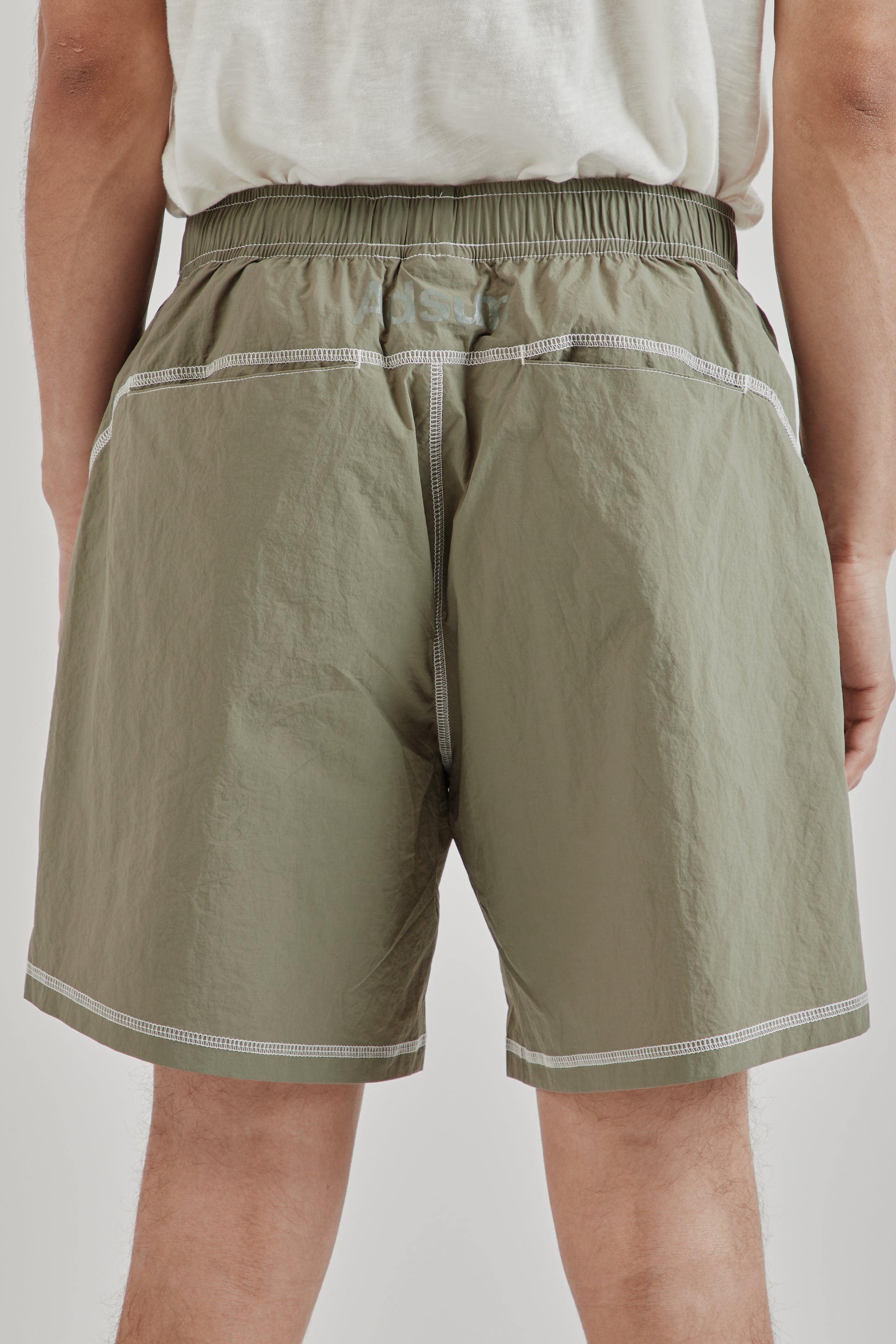 Adsum SS25 Seam Short Nylon Sage 5