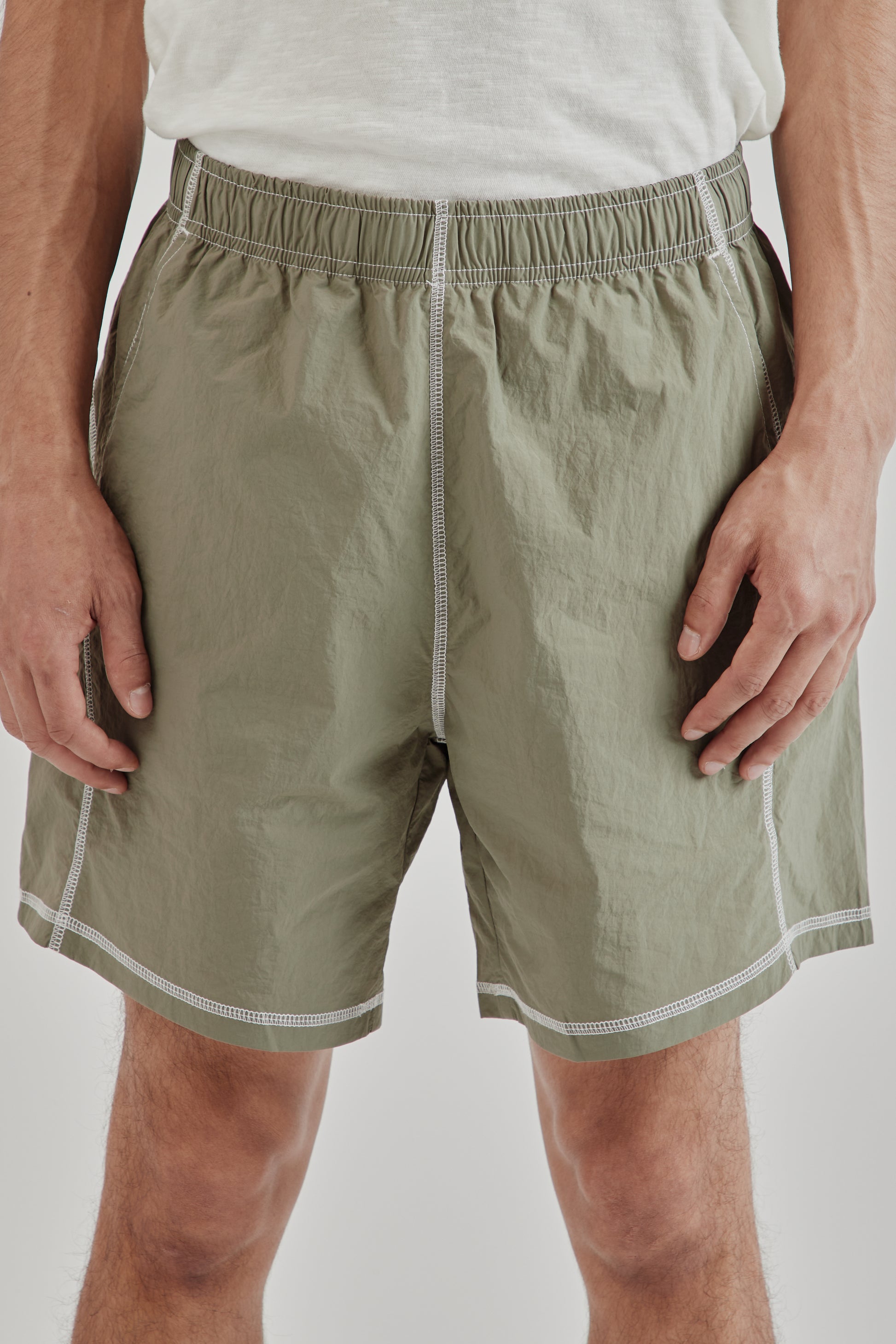Adsum SS25 Seam Short Nylon Sage 6