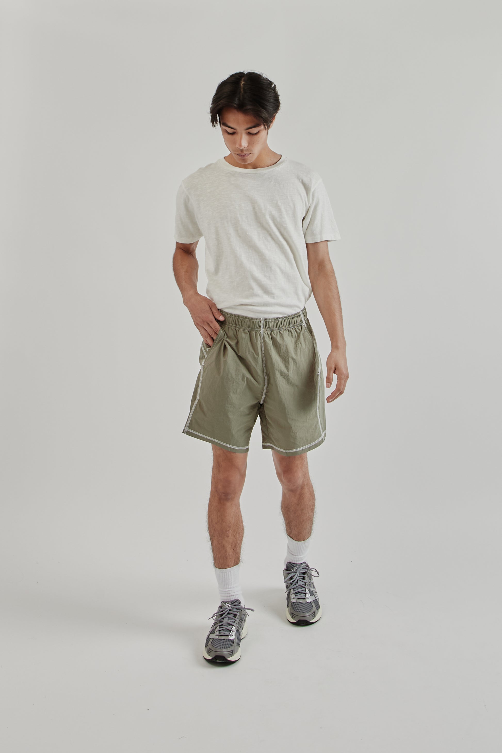 Adsum SS25 Seam Short Nylon Sage 8