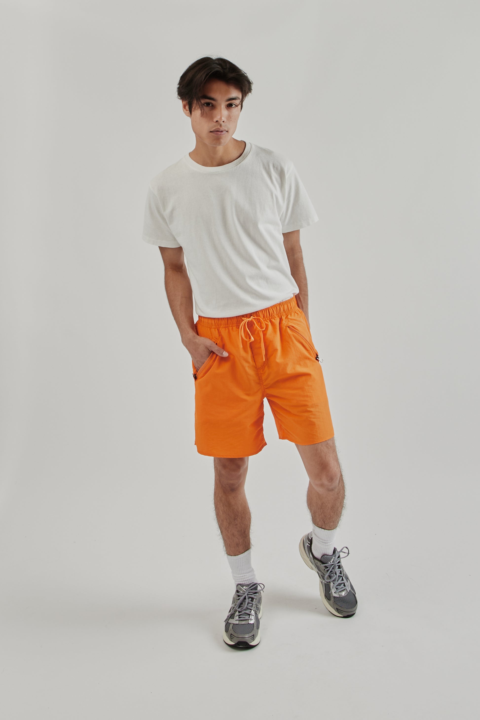 Adsum SS25 Site Short Nylon Tangerine 11