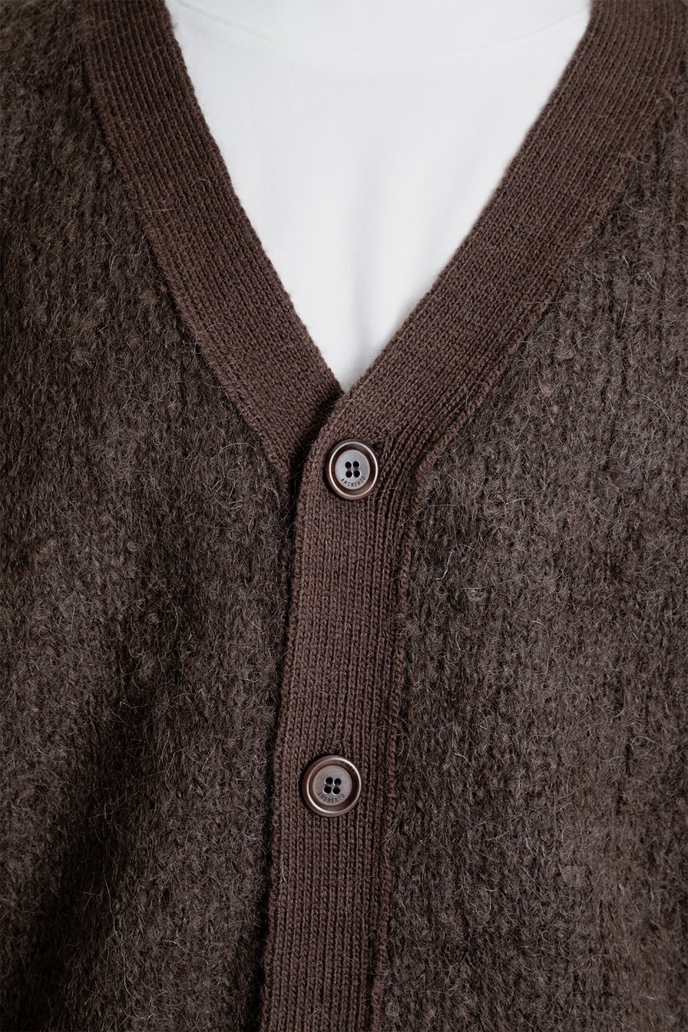Amomento Grandpa Cardigan in Brown