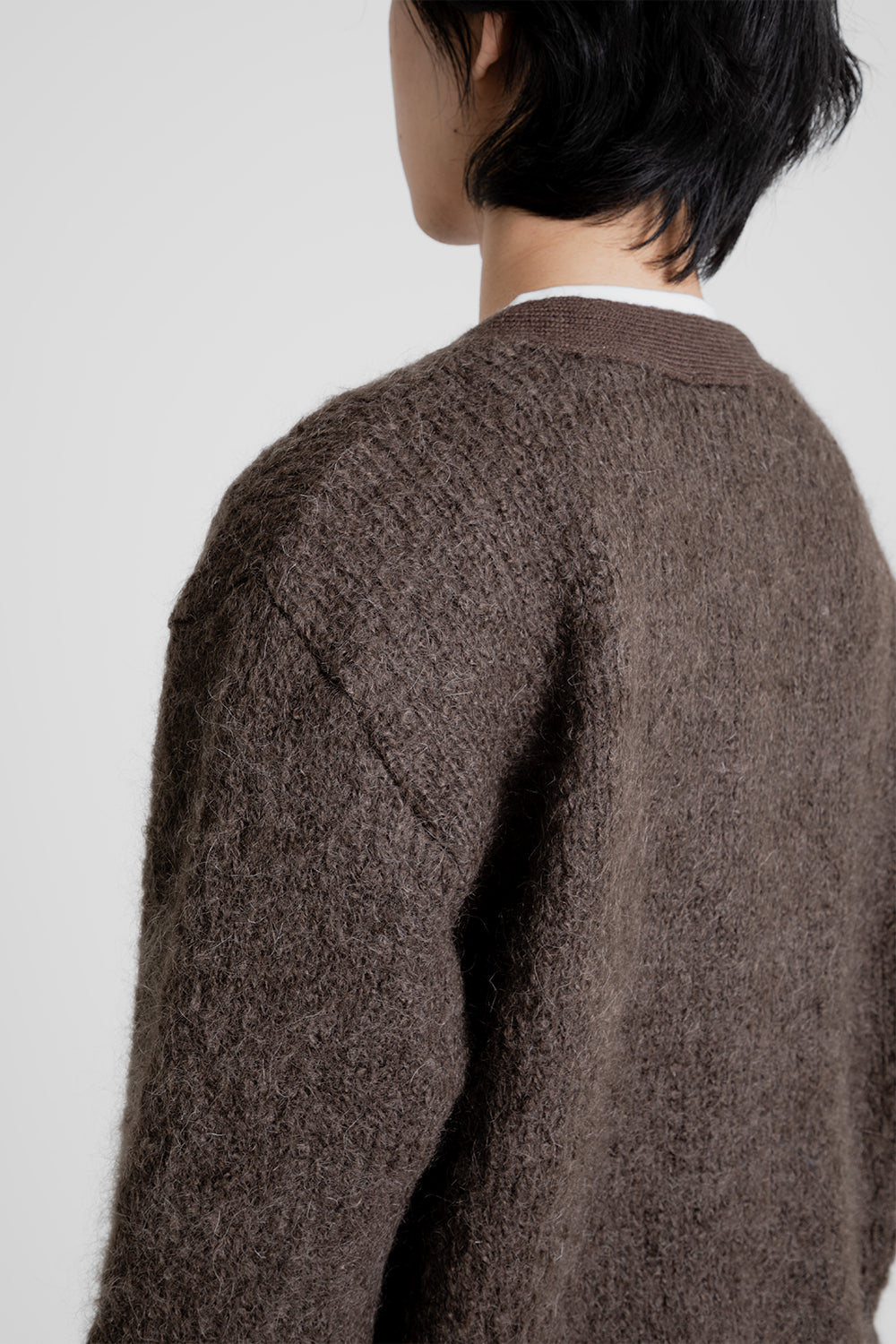 Amomento Grandpa Cardigan in Brown