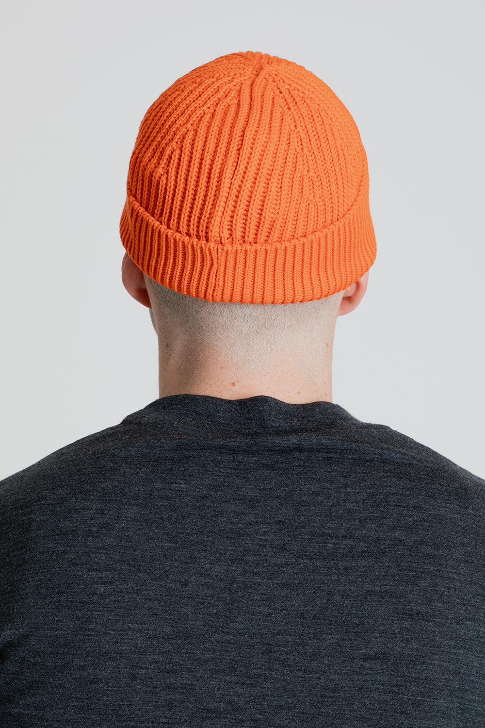 Andersen-Andersen Short Beanie in Orange