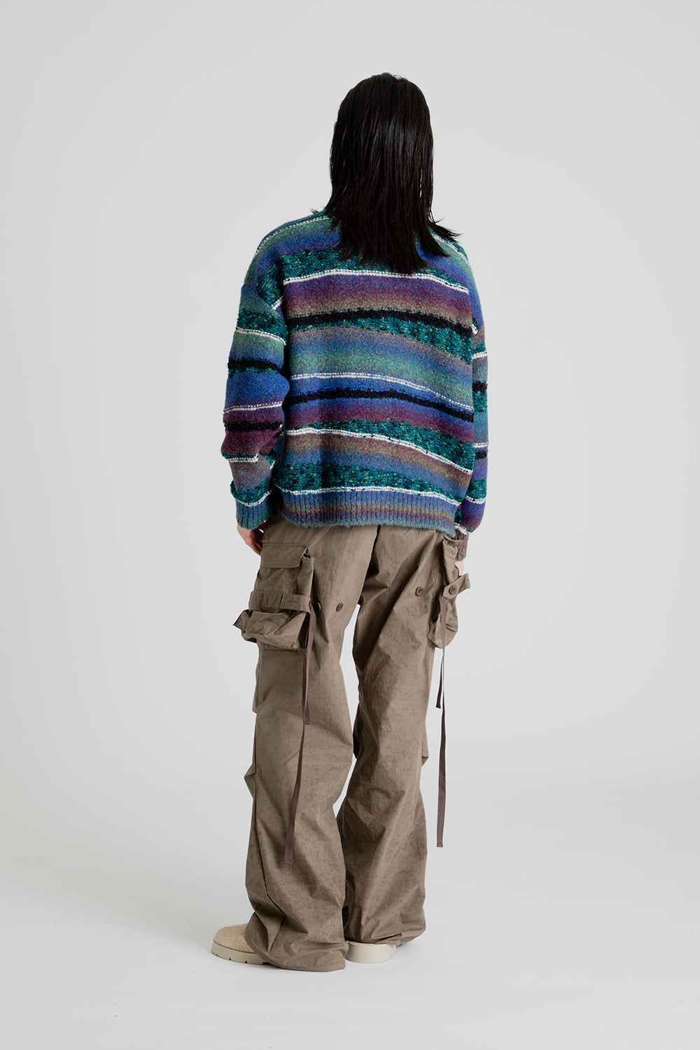 Andersson Bell Torest Intarsia Cardigan in Multi