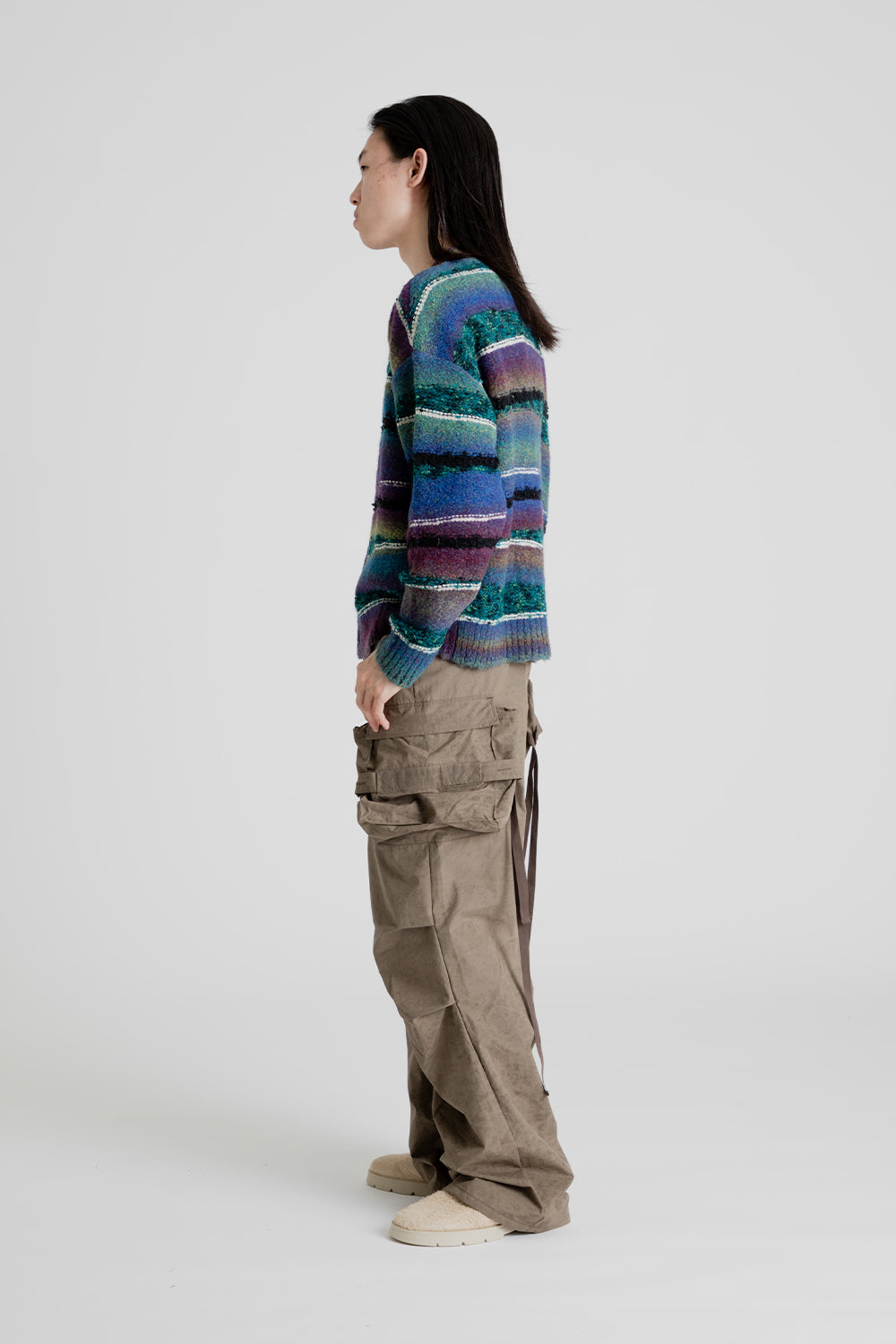 Andersson Bell Torest Intarsia Cardigan in Multi