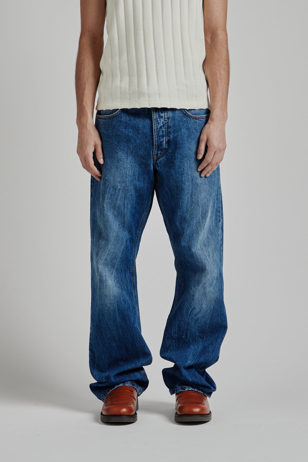 Another Aspect Another Jeans 3.0 - Used Blue Marble | Wallace