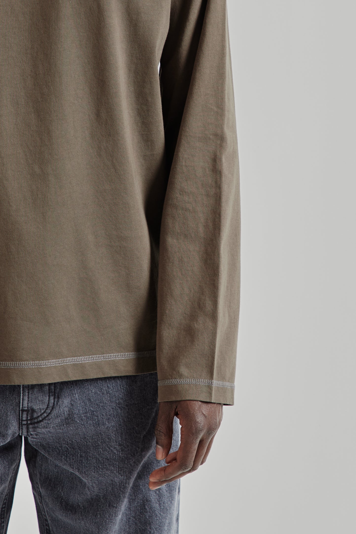 Another Aspect FW25 Another TShirt 3.0 Brown Navy 8