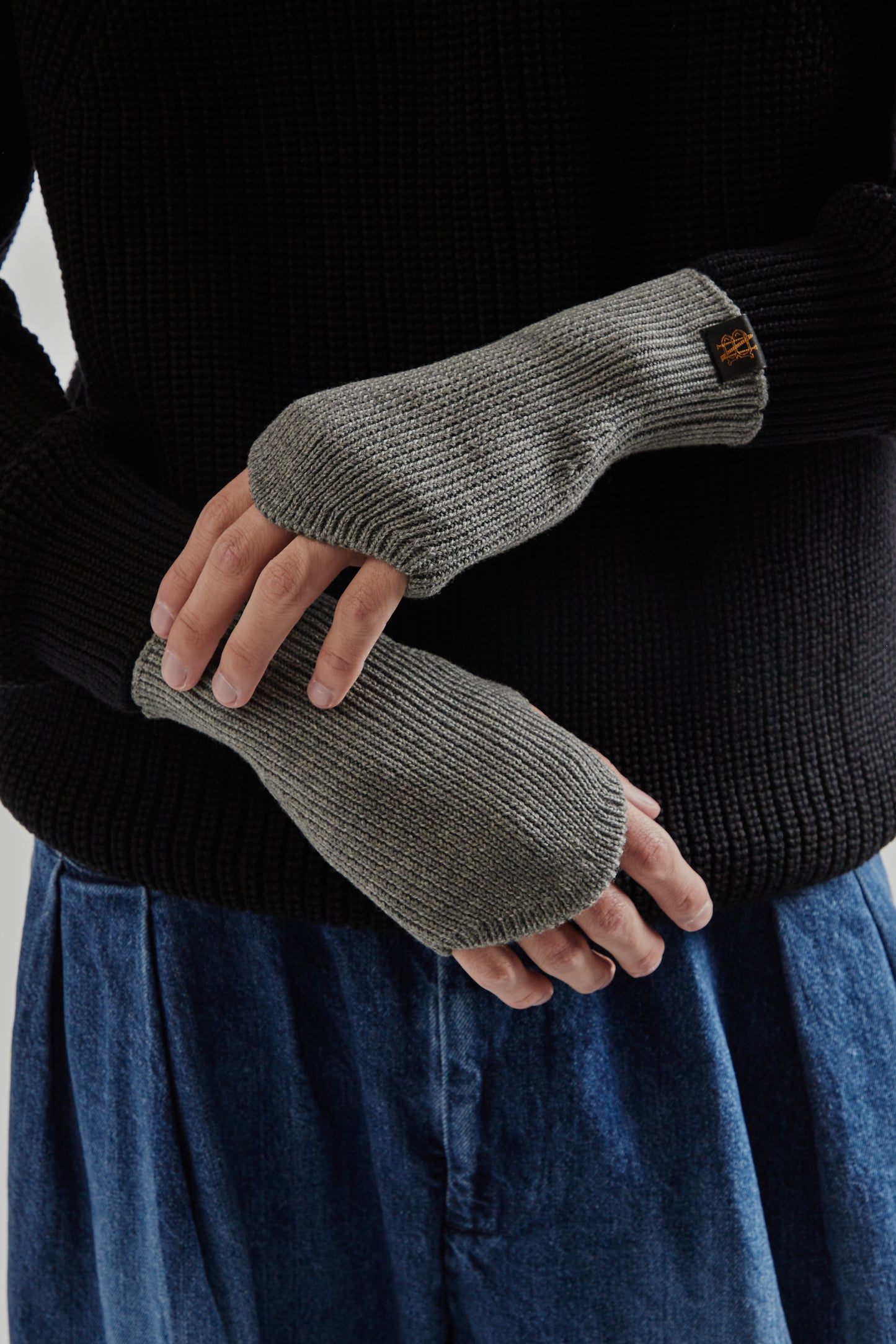 Batoner FW25 Solid Wool Hand Warmer Merange Gray 1