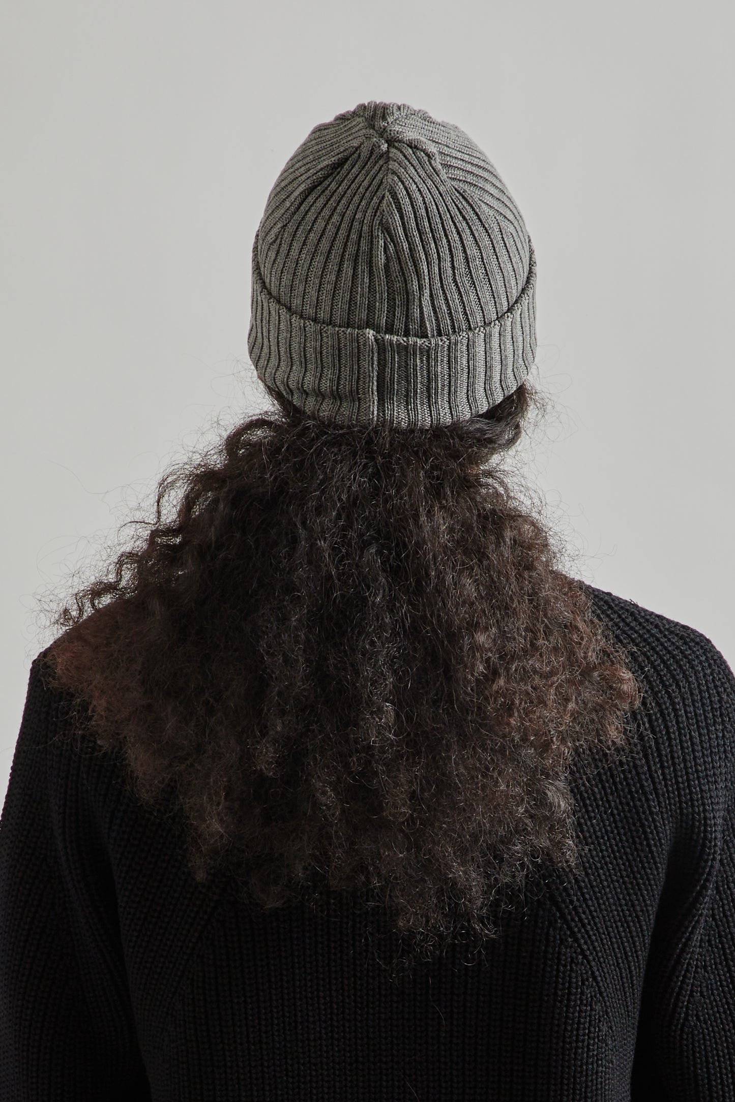 Batoner FW25 Solid Wool Knit Cap Merange Gray9