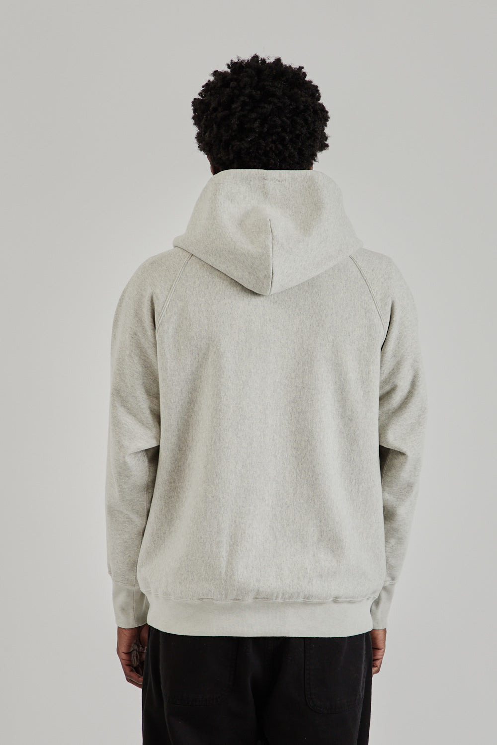 Batoner SS25 Jumberca Urake Zipup Hoodie Heather Gray 5