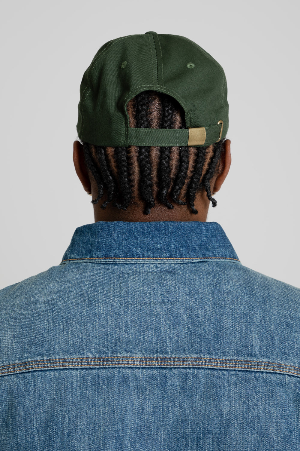 Brother Brother 6 Panel Kanji Cap Hunter Green Back