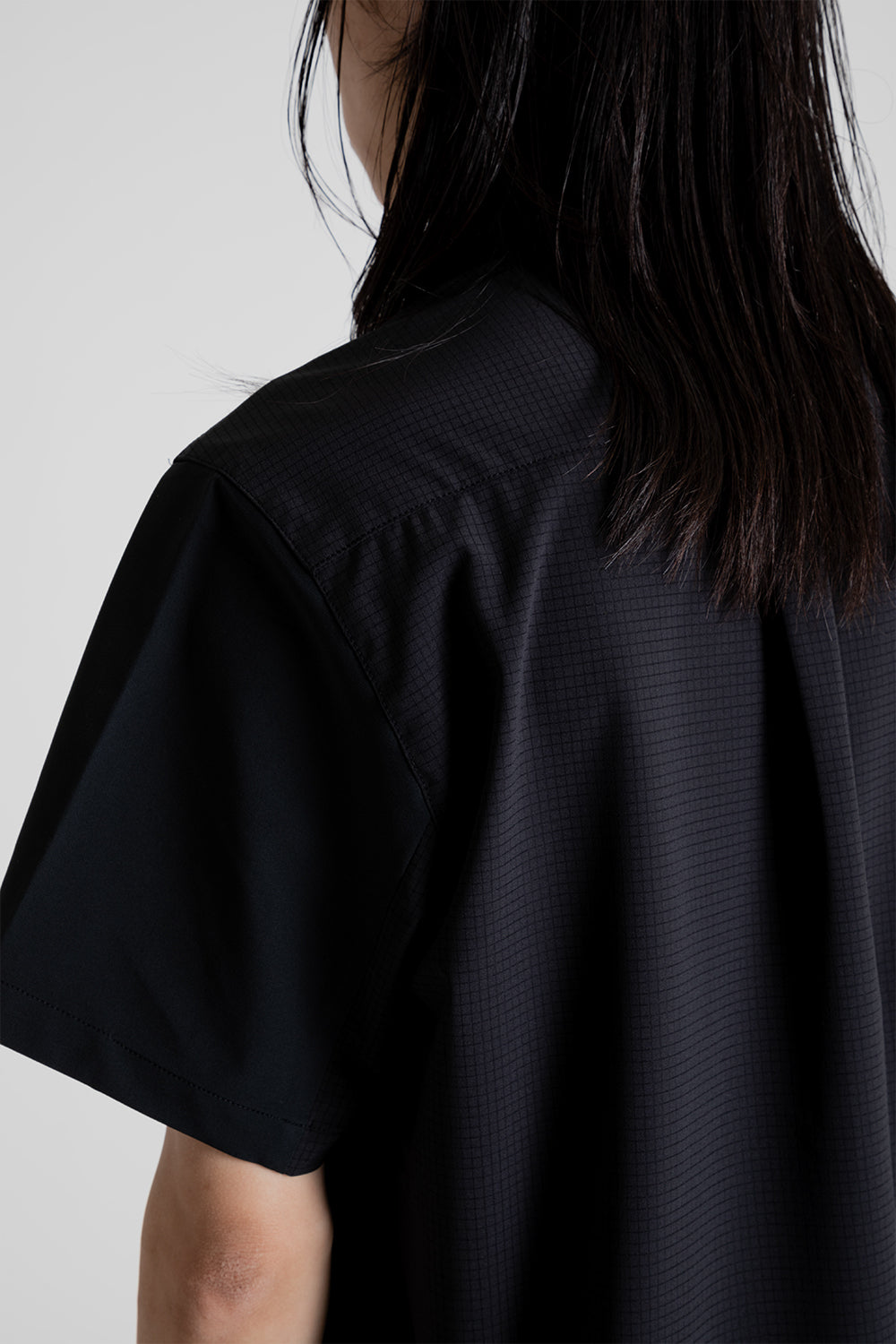 Cayl EQ Hybrid Short Sleeve Shirt in Black
