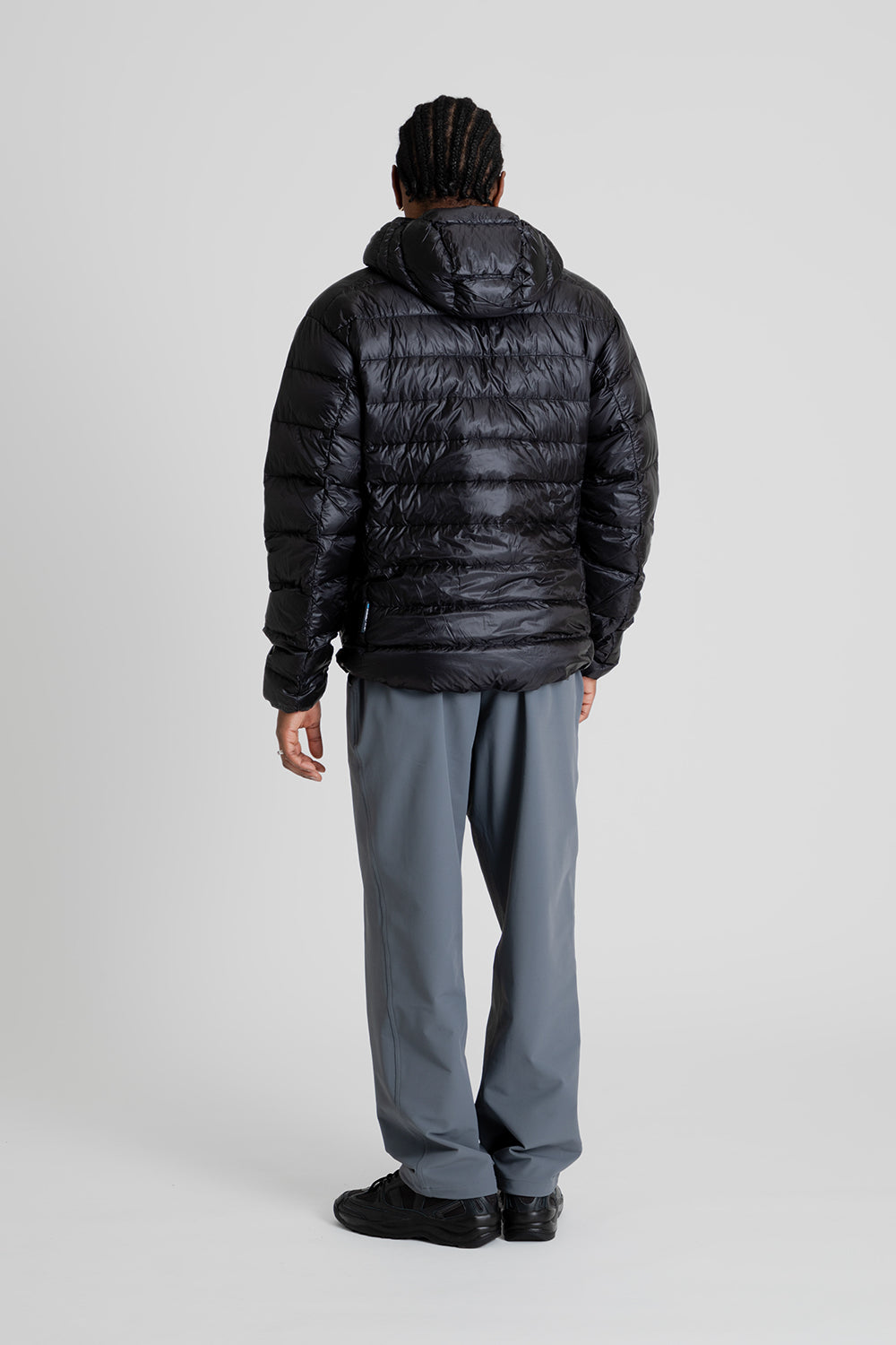 Cayl Light Down Jacket in Black