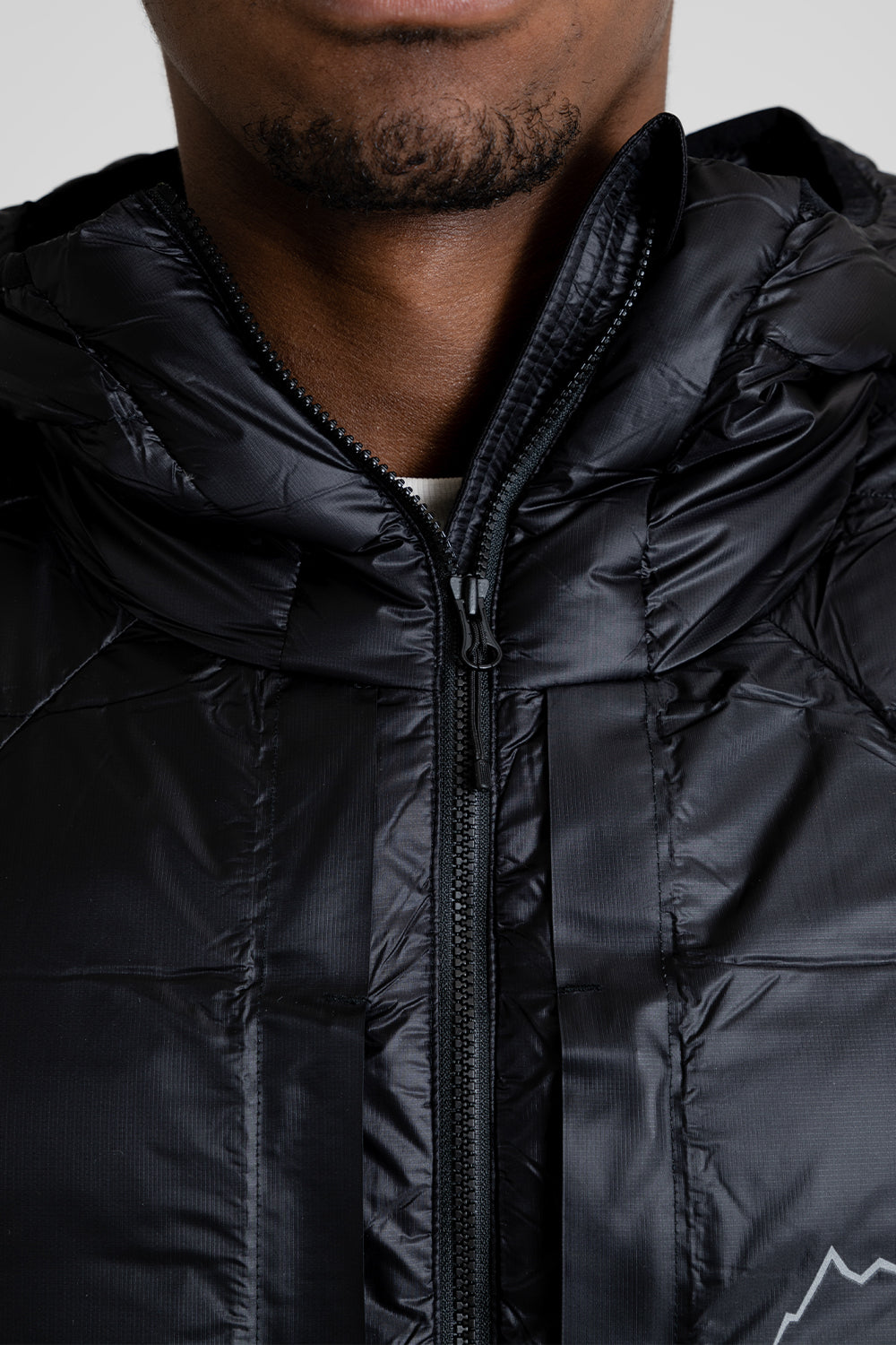 Cayl Light Down Jacket in Black