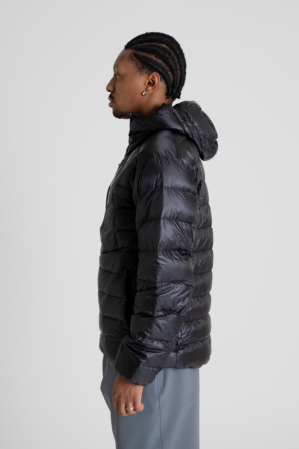 Cayl Light Down Jacket in Black
