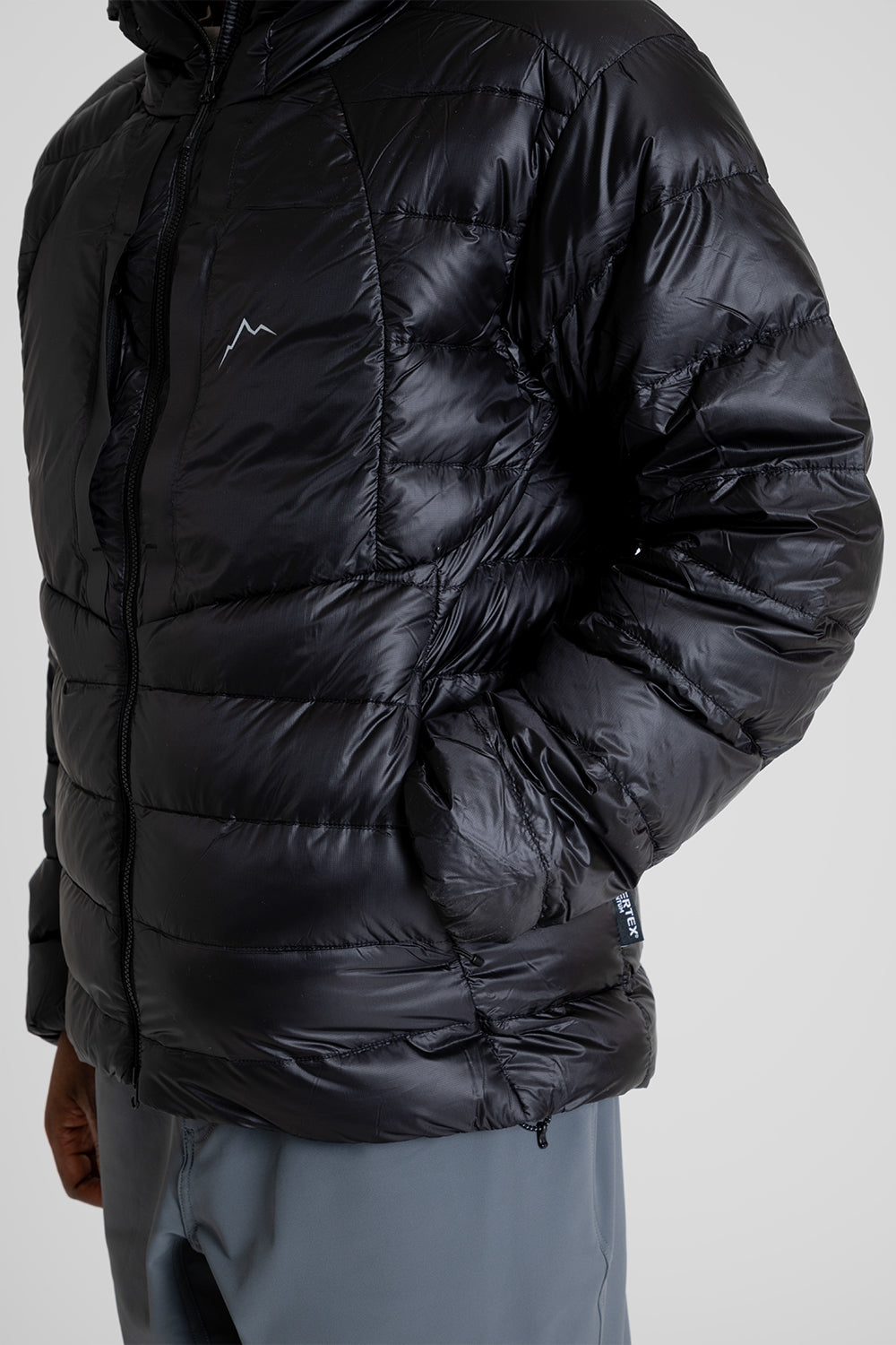 Cayl Light Down Jacket in Black