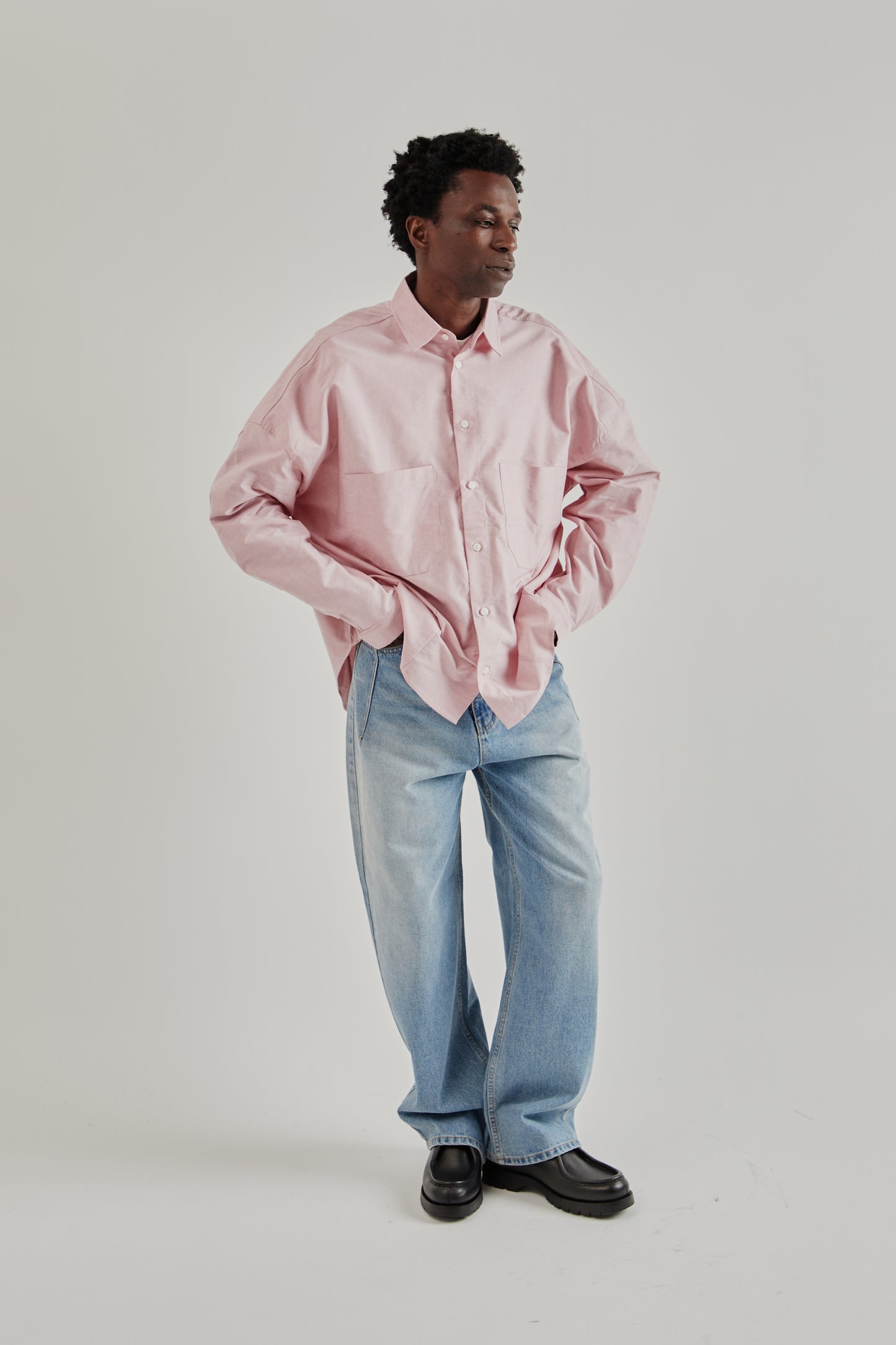 Estudio Niksen FW25 Dart Oxford Shirt Red9