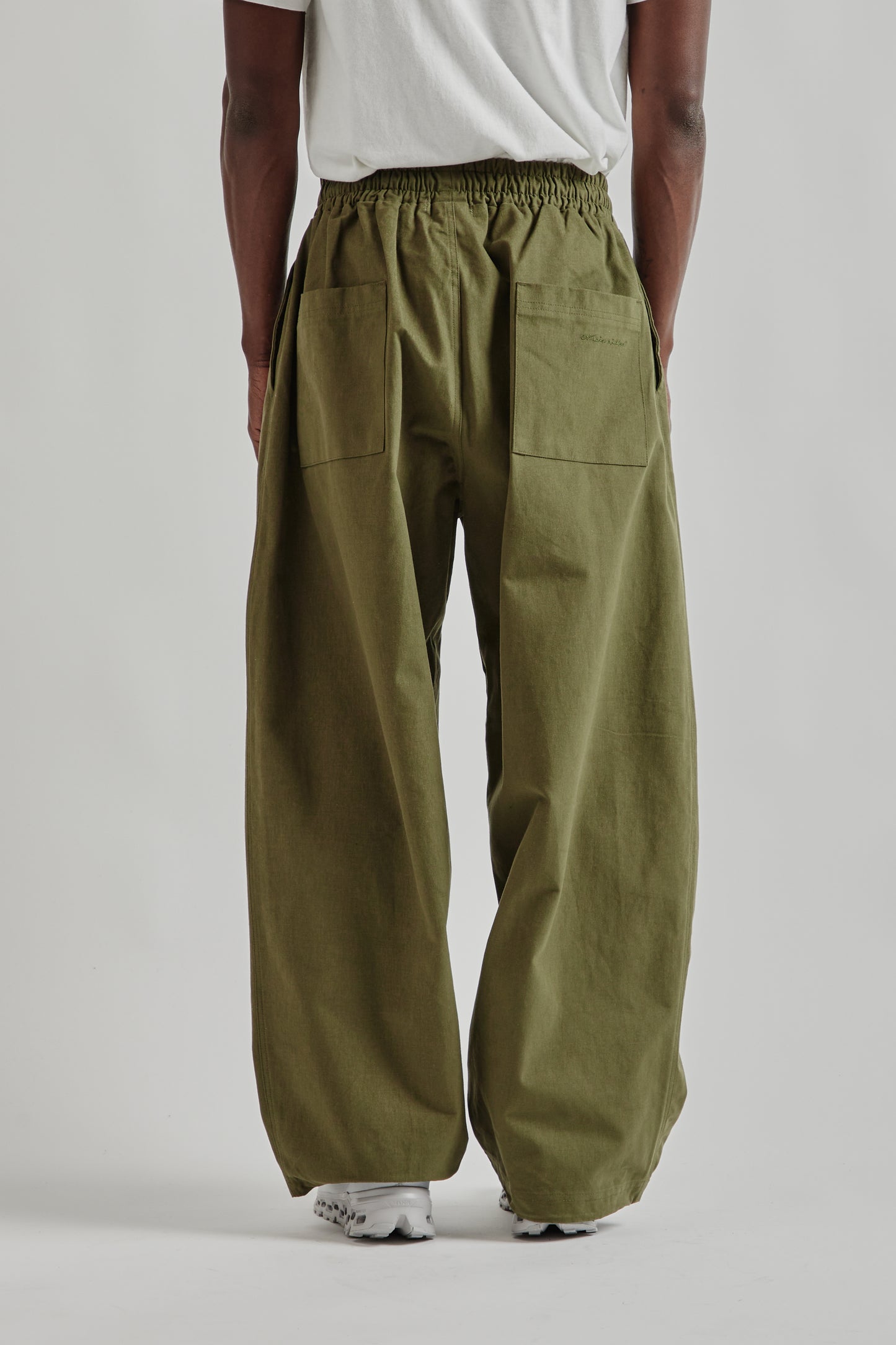Estudio Niksen FW25 Panelled Balloon Pants Khaki 29