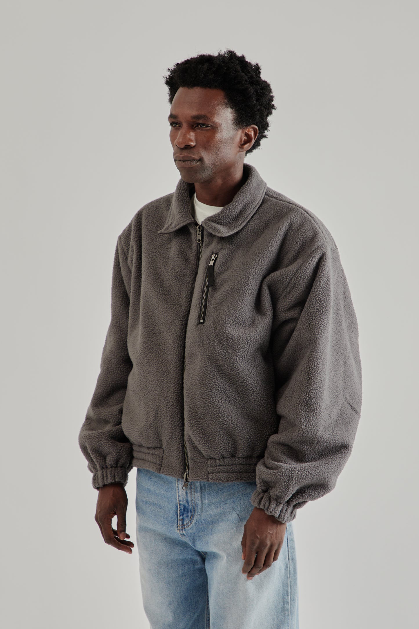Estudio Niksen FW25 Reversible Bomber Jacket Grey15