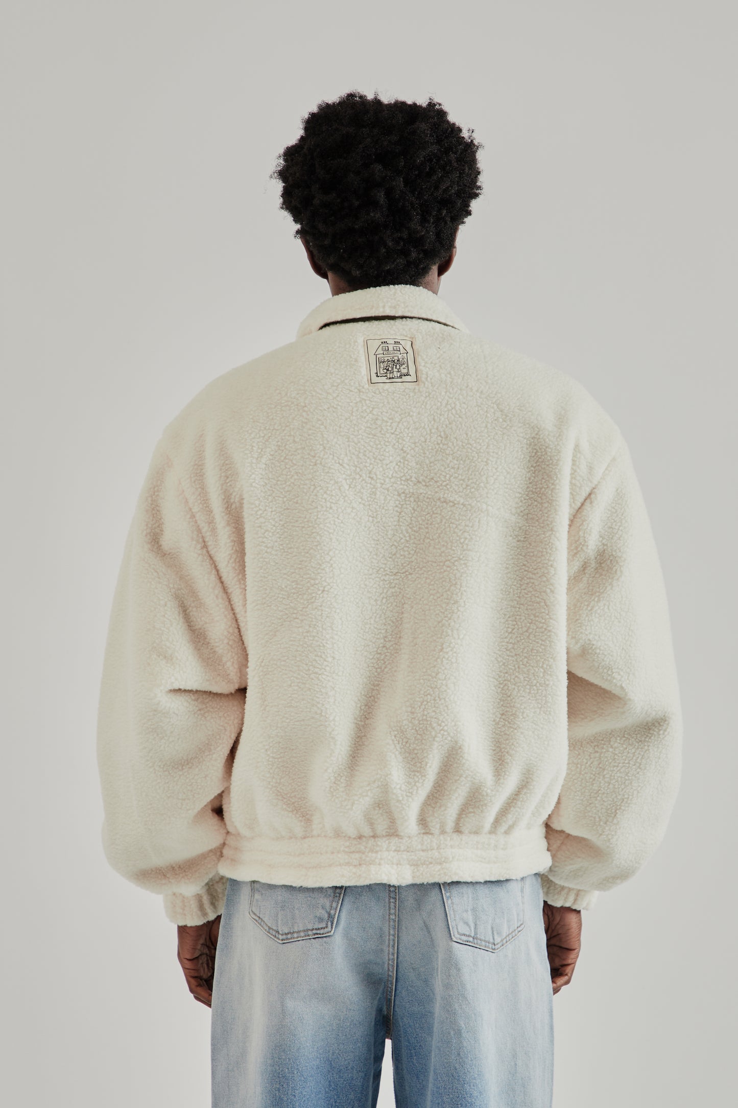 Estudio Niksen FW25 Reversible Bomber Jacket Khaki14