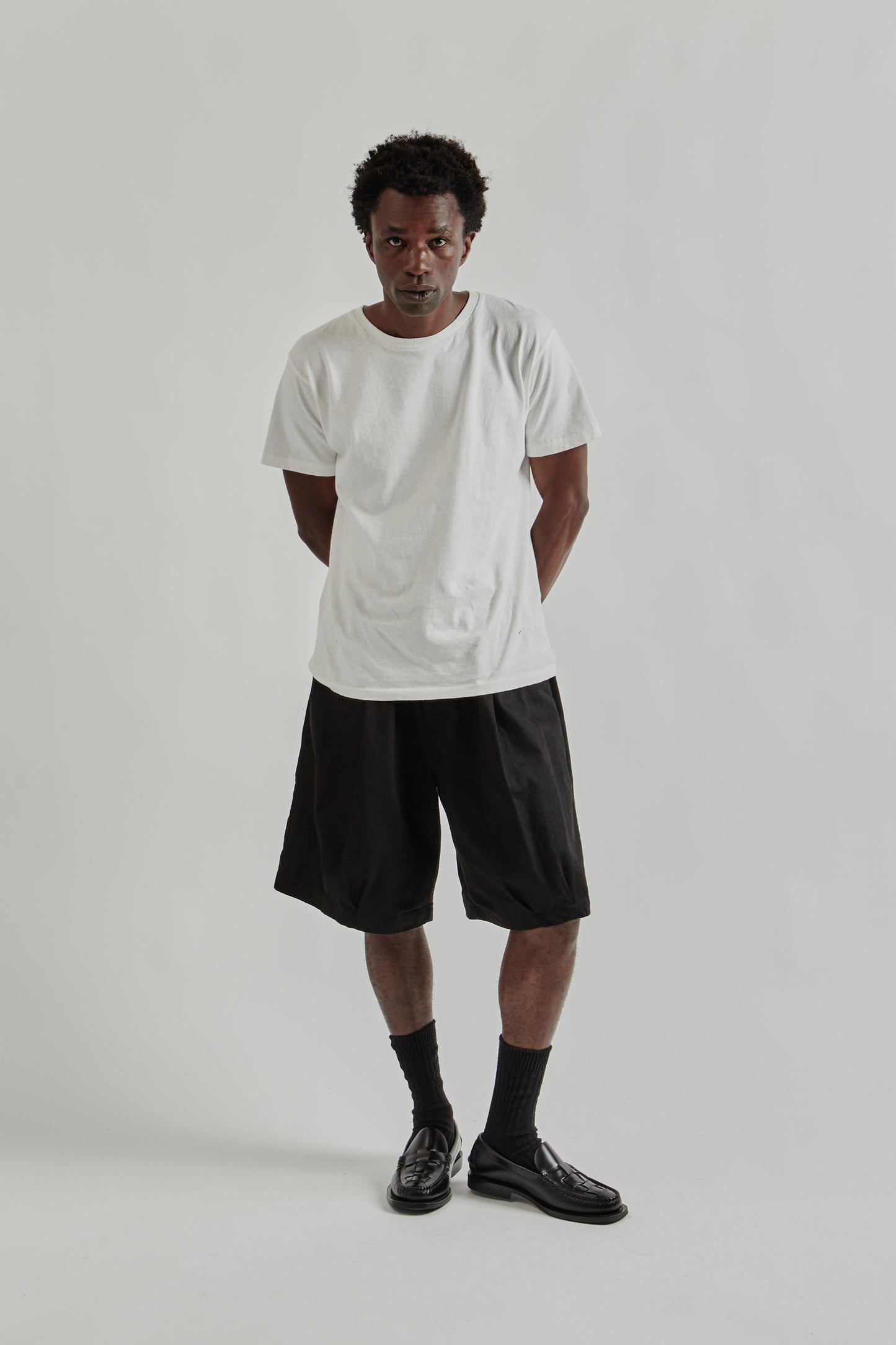 Estudio Niksen FW25 Stopper Balloon Bermudas Black 8