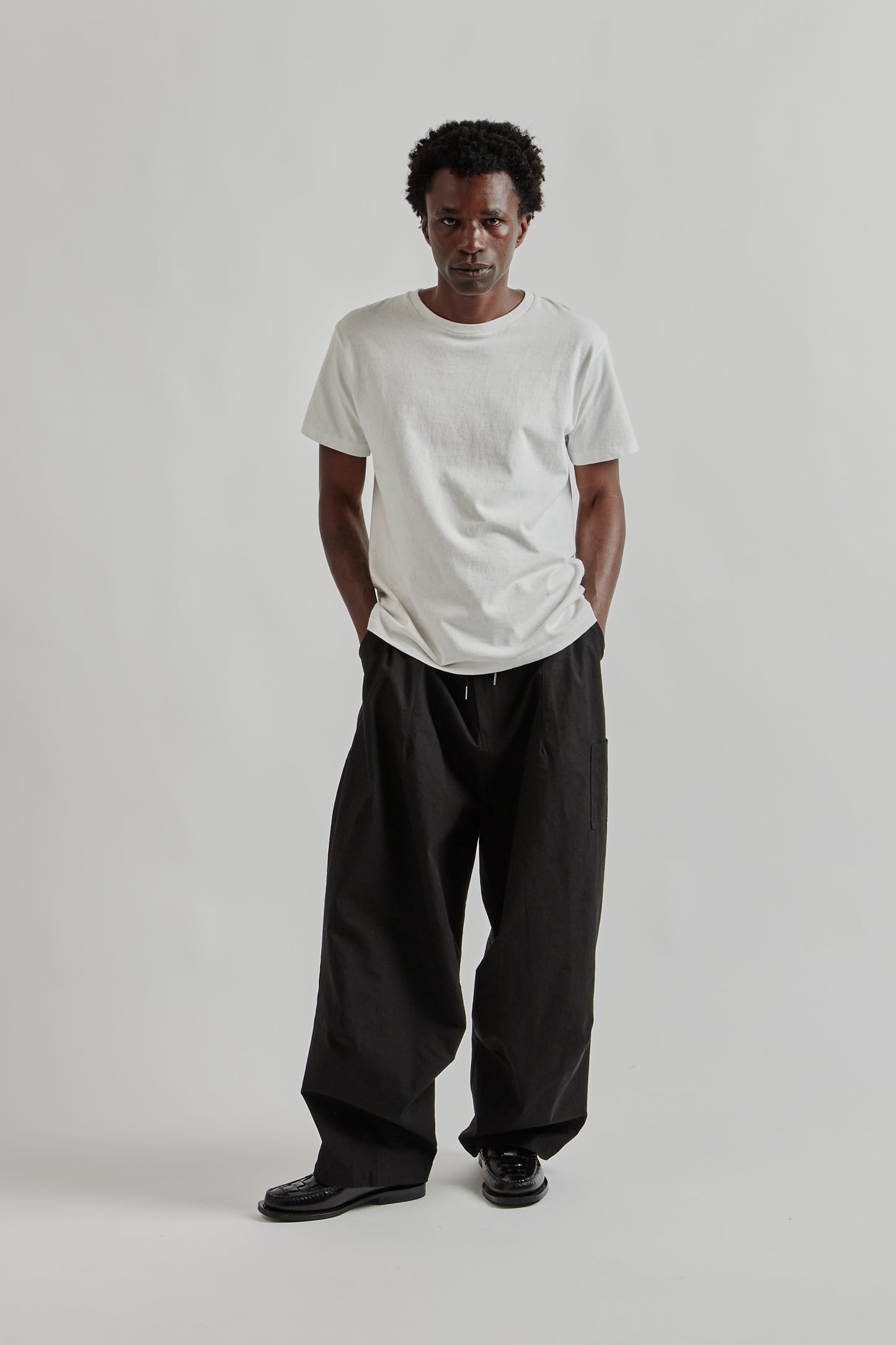 Estudio Niksen FW25 Stopper Balloon Trousers Black 6