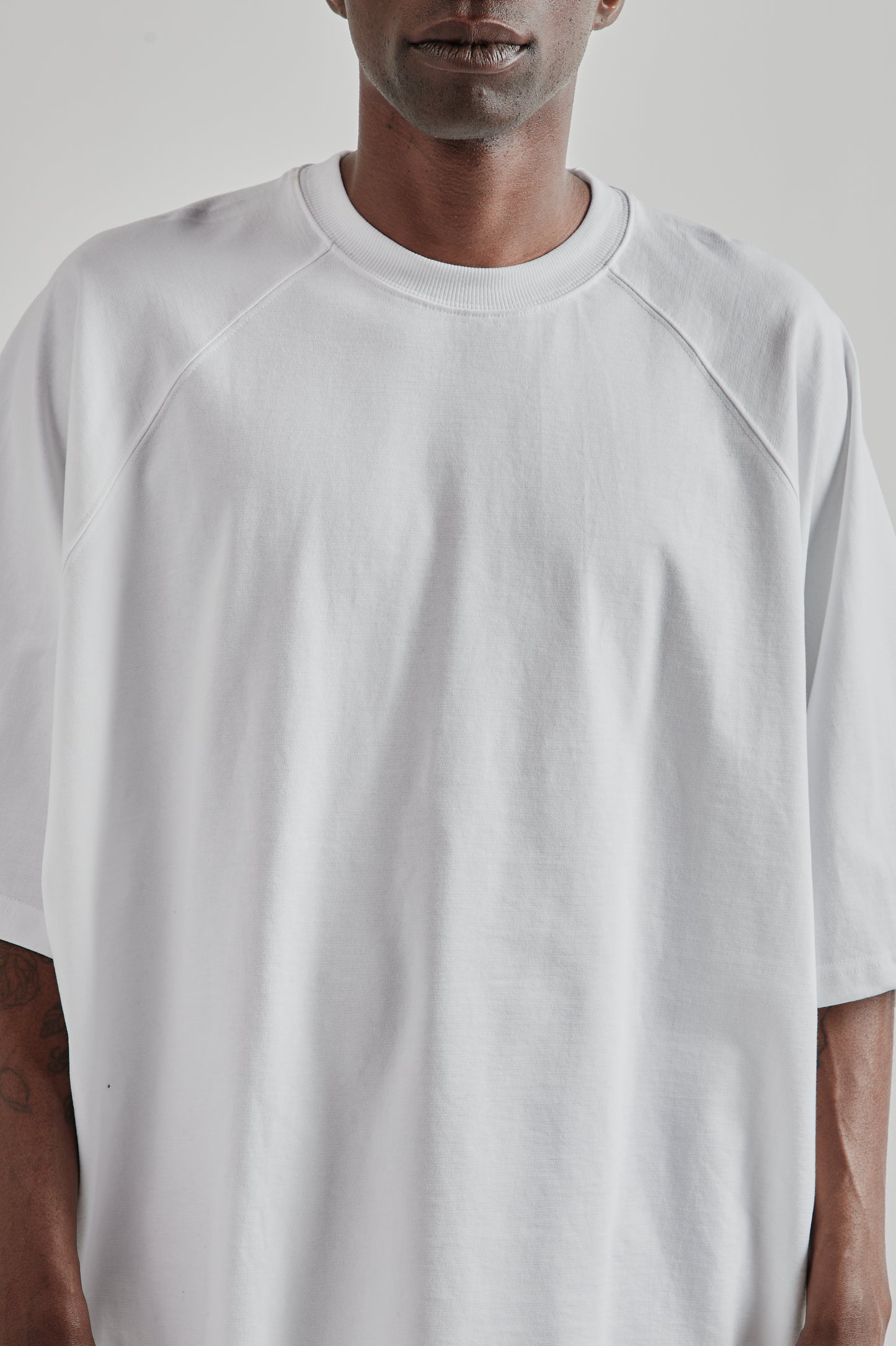 Raglan Big Tee - White