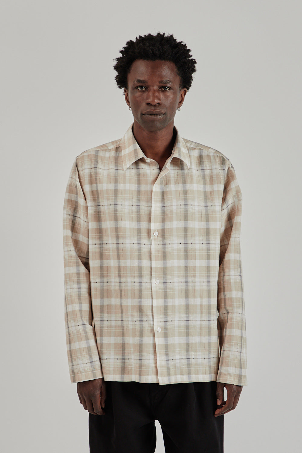 Box Shirt Ghostcel - Brown