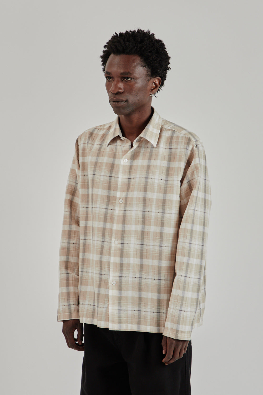 Box Shirt Ghostcel - Brown