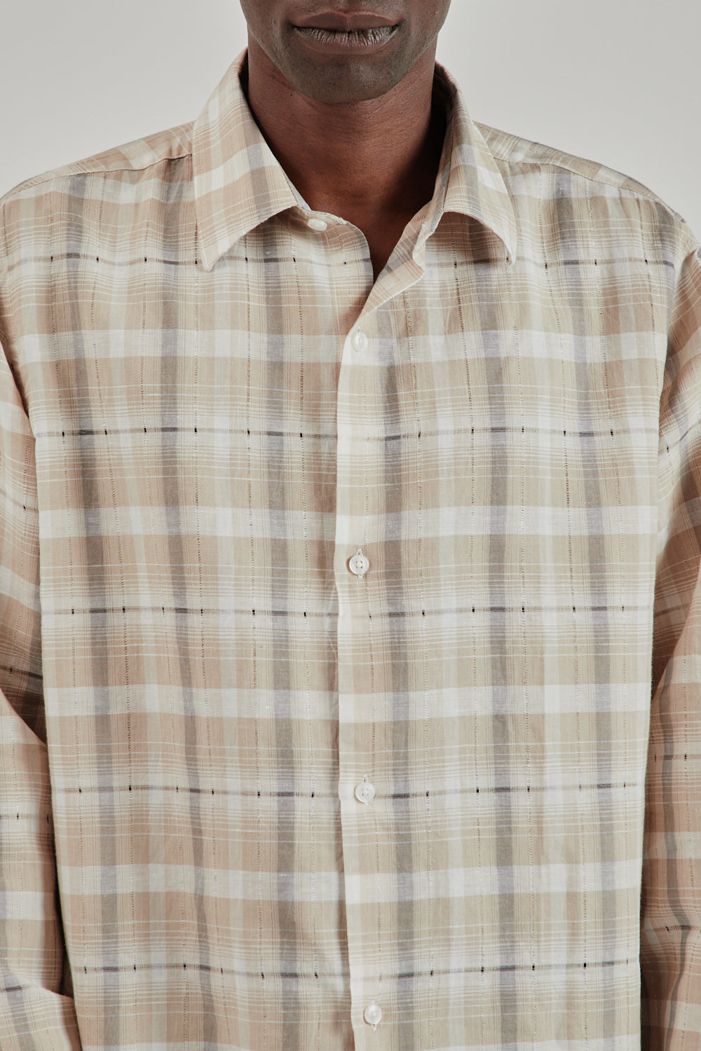 Box Shirt Ghostcel - Brown